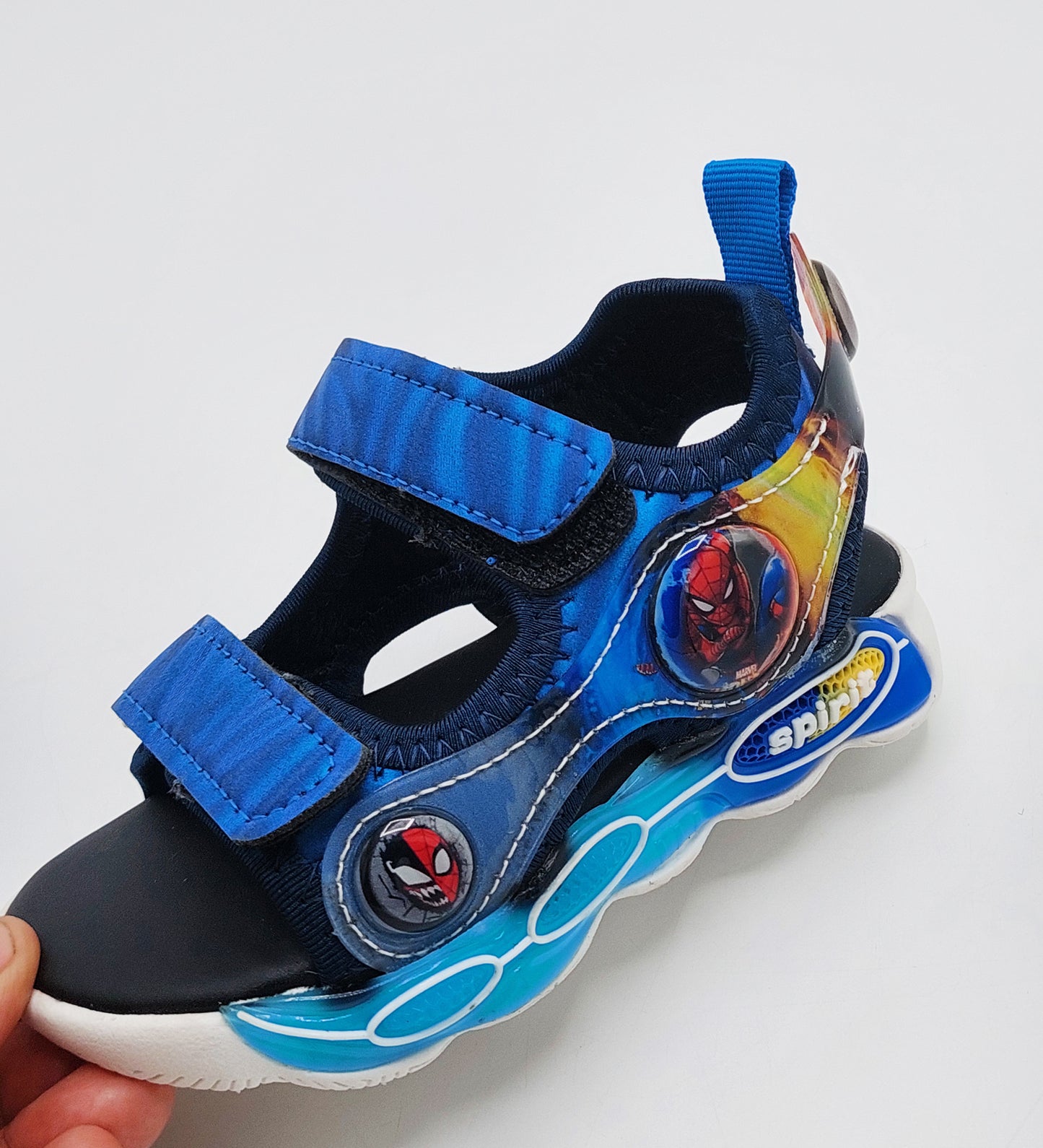 Made for Play, Built for Comfort! Premium Kids Soft Sole With Ligths Sandals - K1