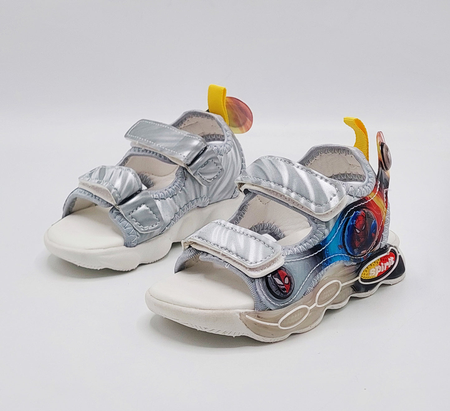 Made for Play, Built for Comfort! Premium Kids Soft Sole With Ligths Sandals - K1
