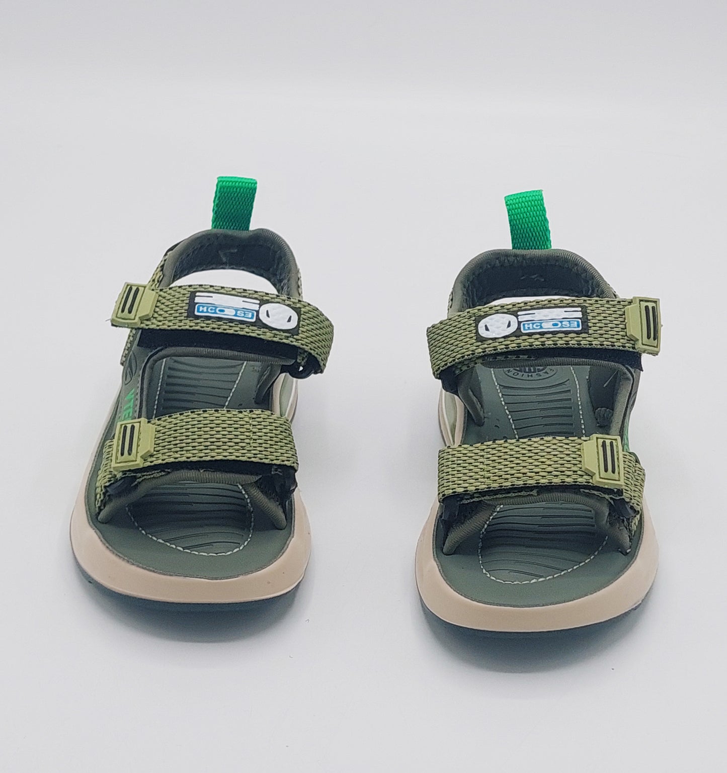 Premium Quality Imported Sandal's For KId's Boy's - NBT3 (Green)