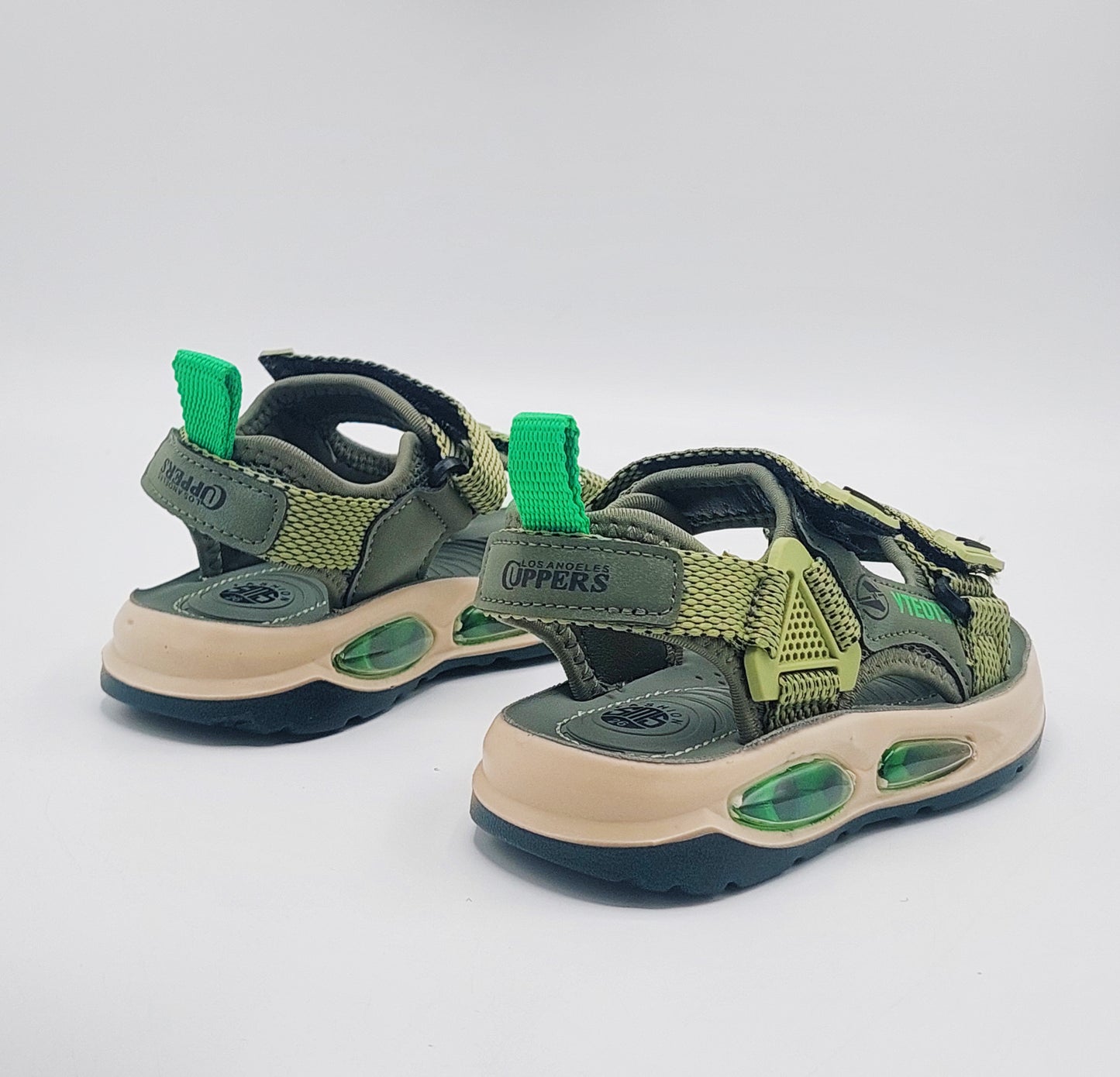 Premium Quality Imported Sandal's For KId's Boy's - NBT3 (Green)
