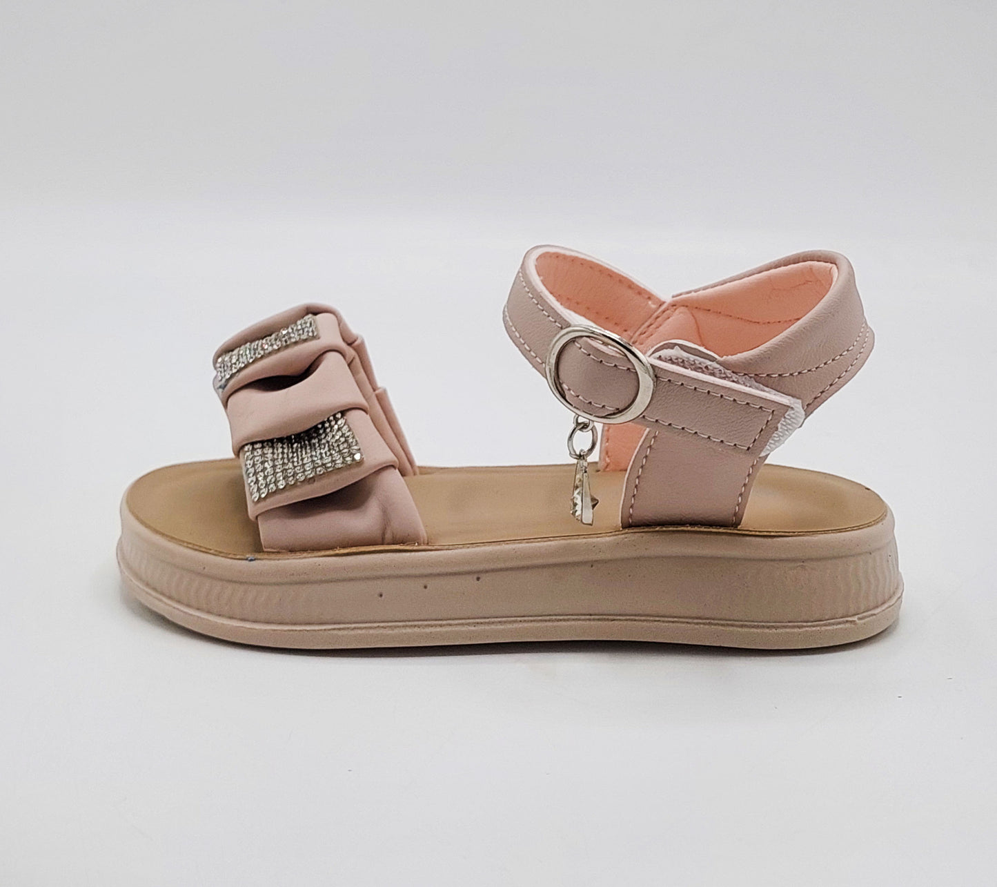 Girl's Beautiful Design Fancy Sandals - RJ09 (Pink)