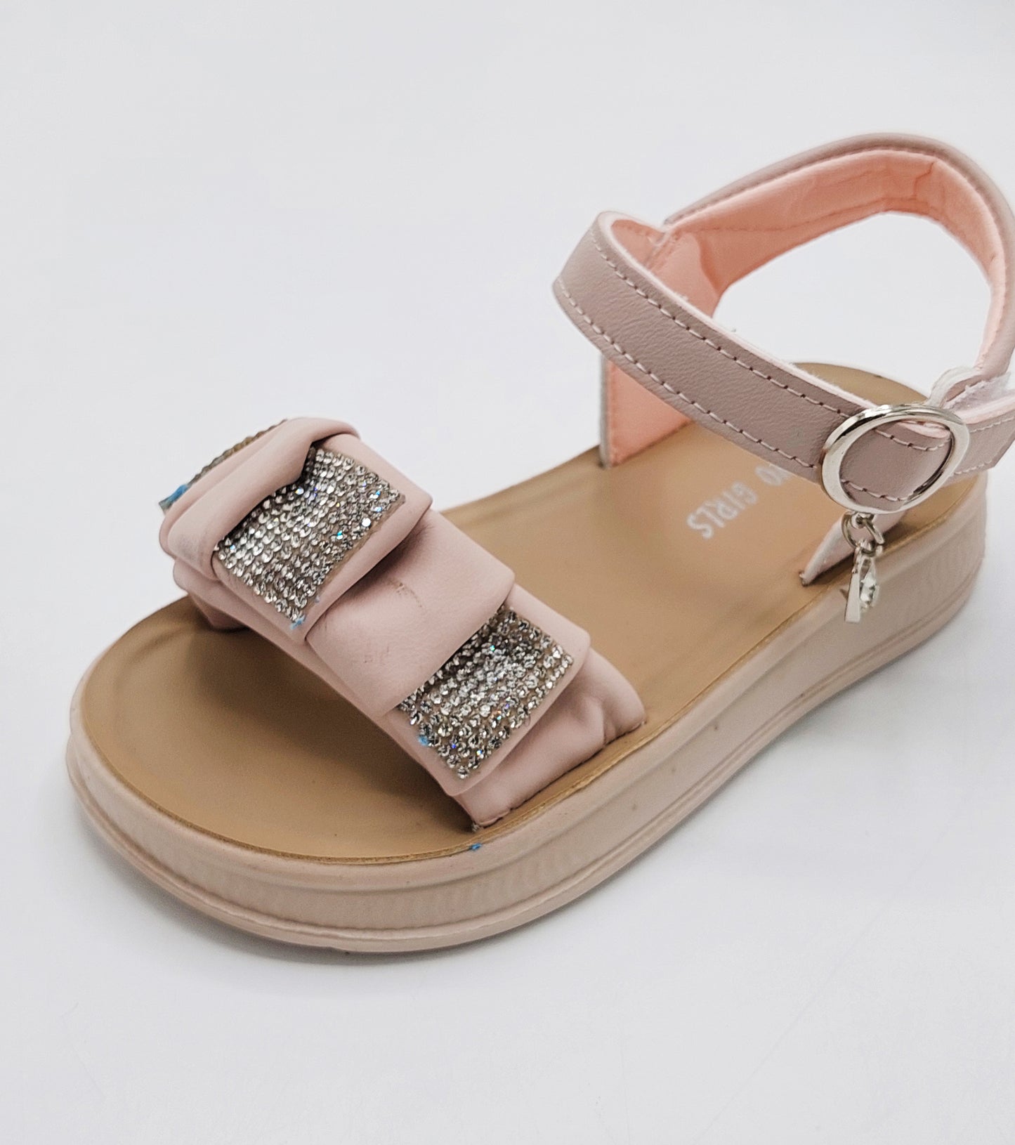 Girl's Beautiful Design Fancy Sandals - RJ09 (Pink)