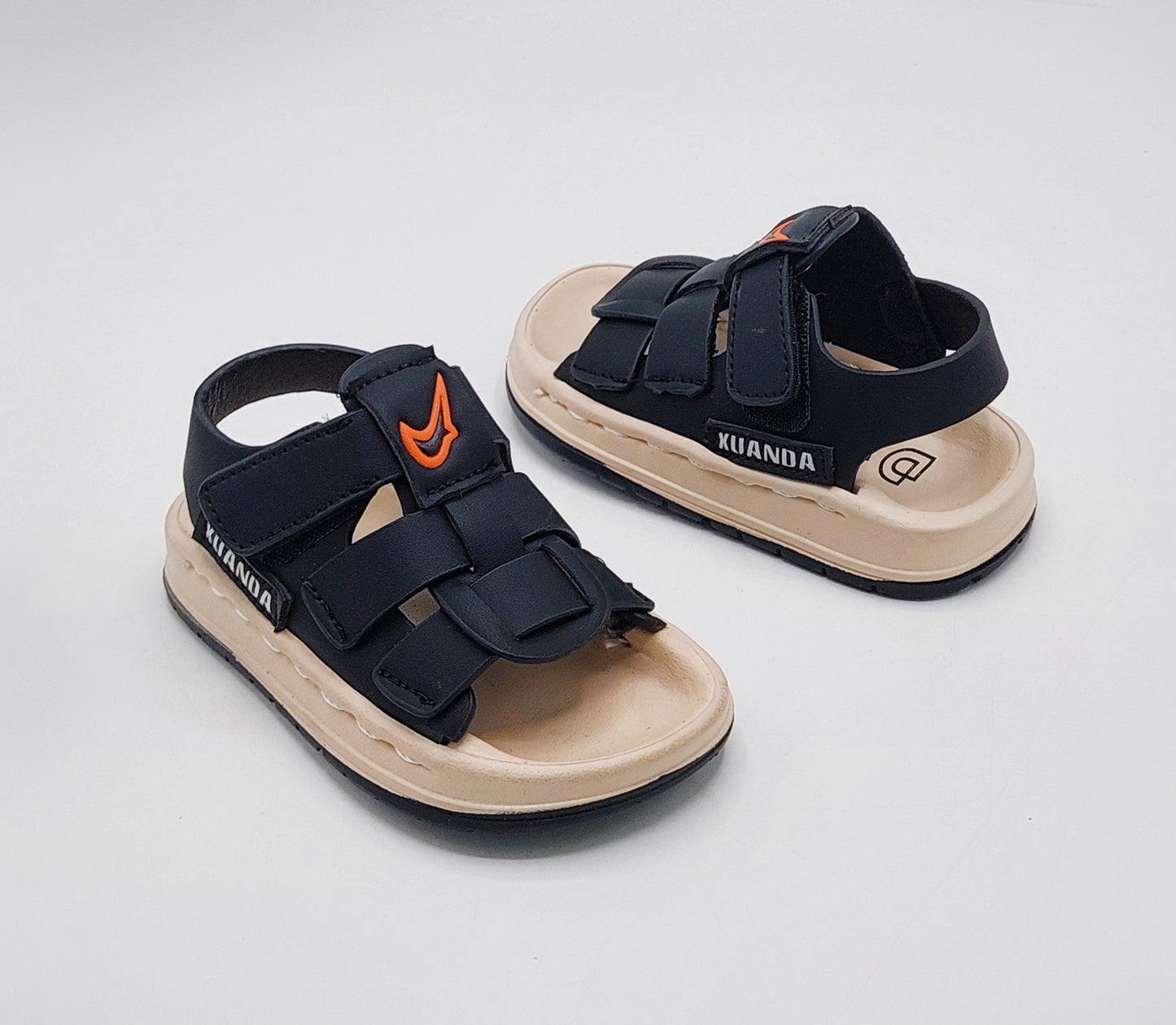 New Trendy Look Soft Sole Sandals for Kids - CW-510 (Black)