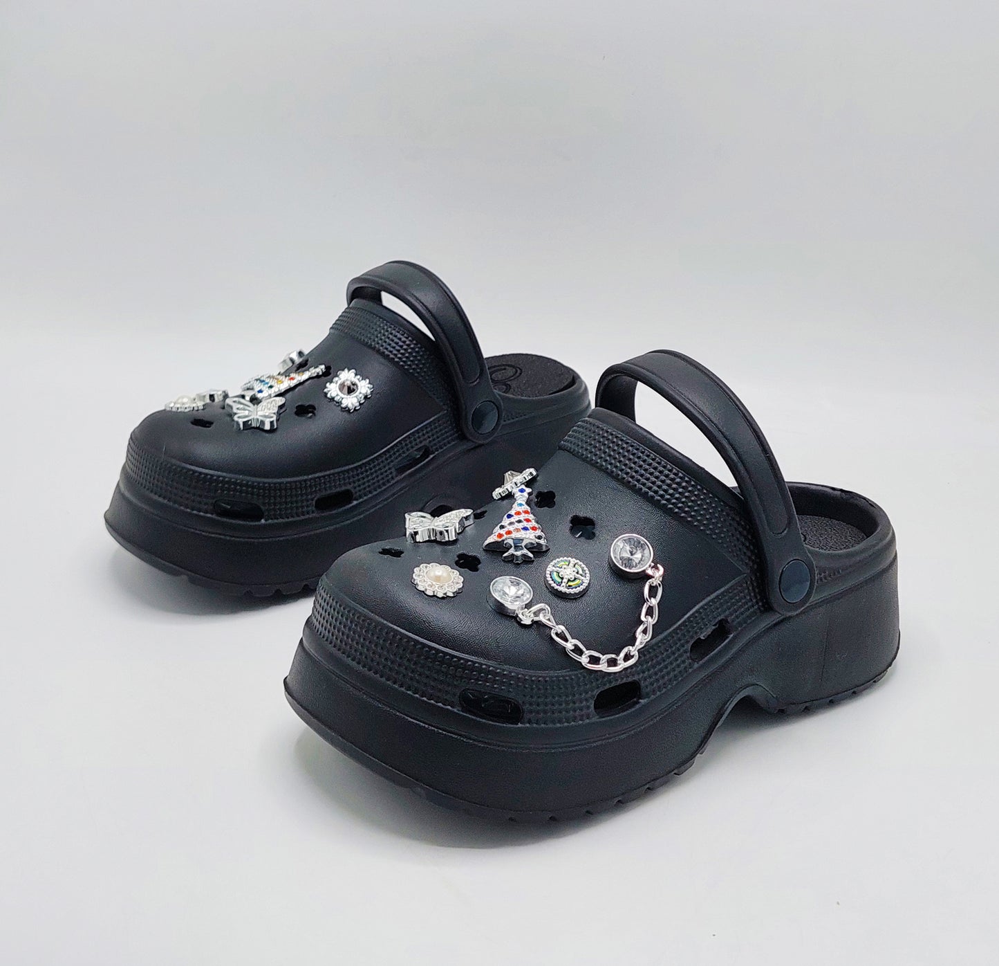 Girls Premium Quality Fancy Clogs - 1002