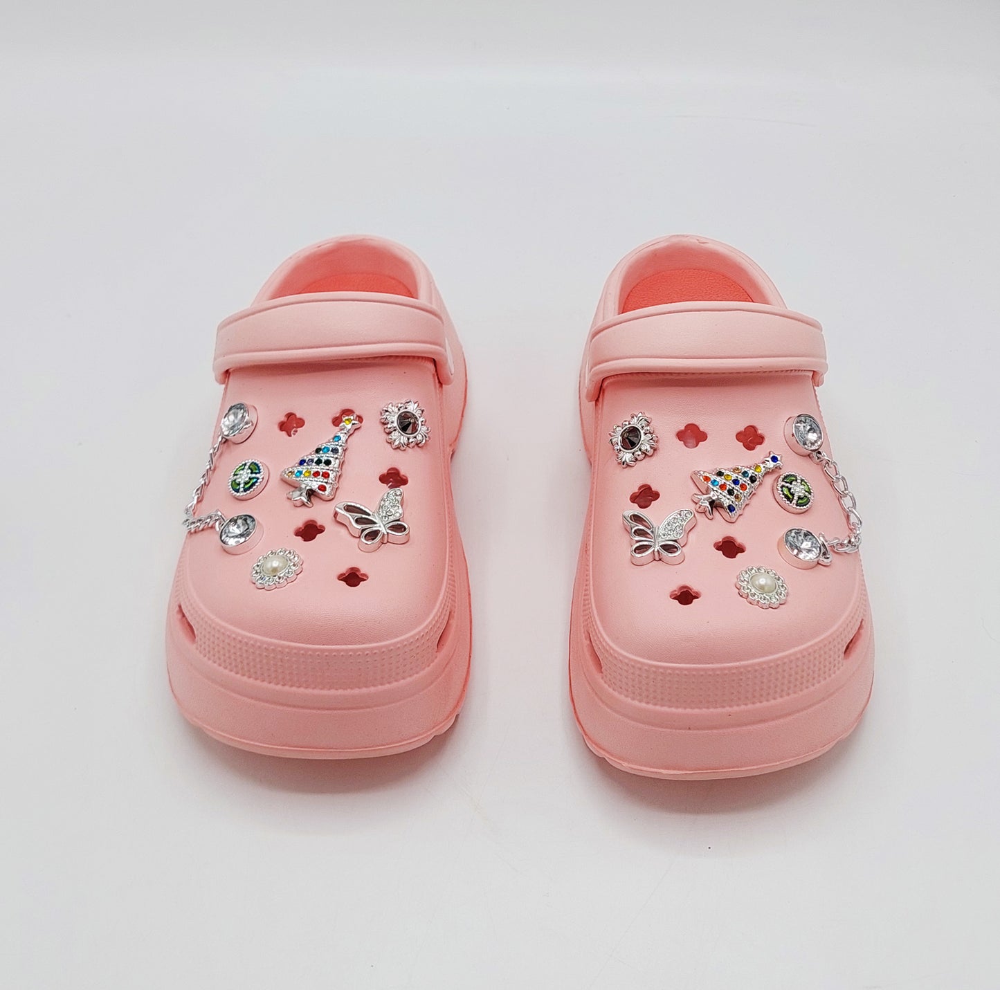 Girls Premium Quality Fancy Clogs - 1002
