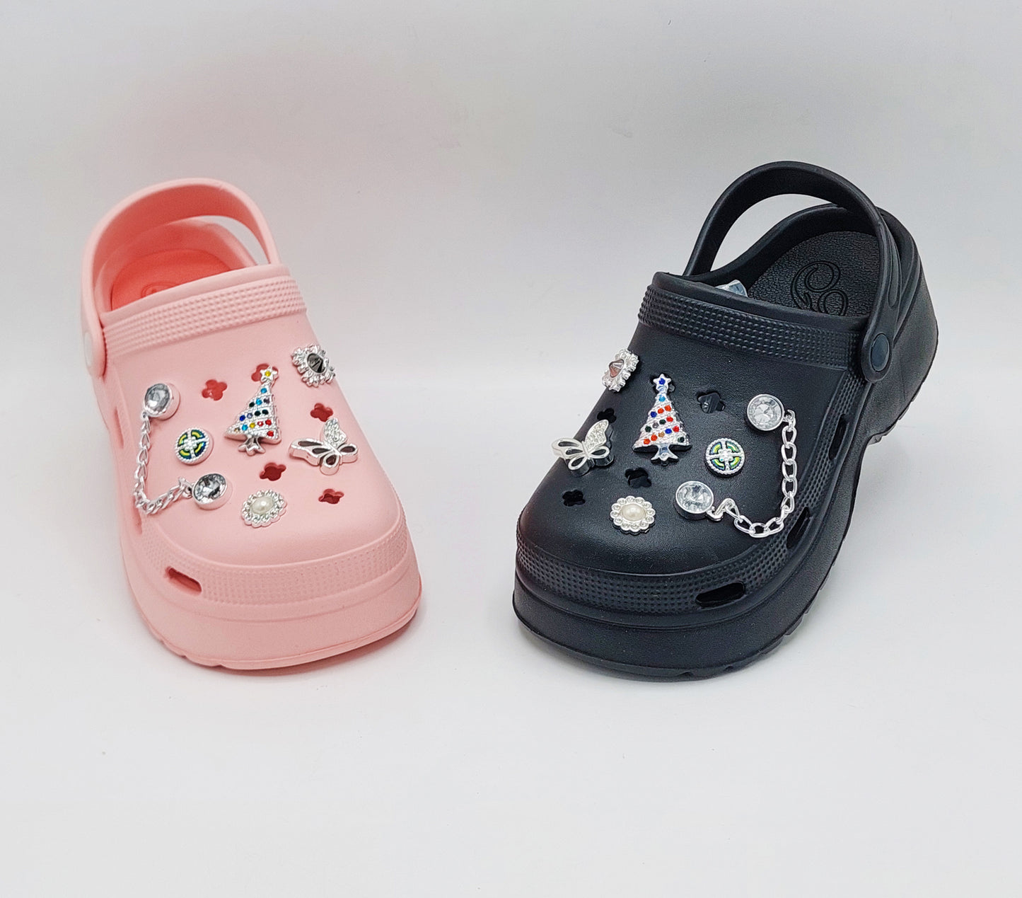Girls Premium Quality Fancy Clogs - 1002