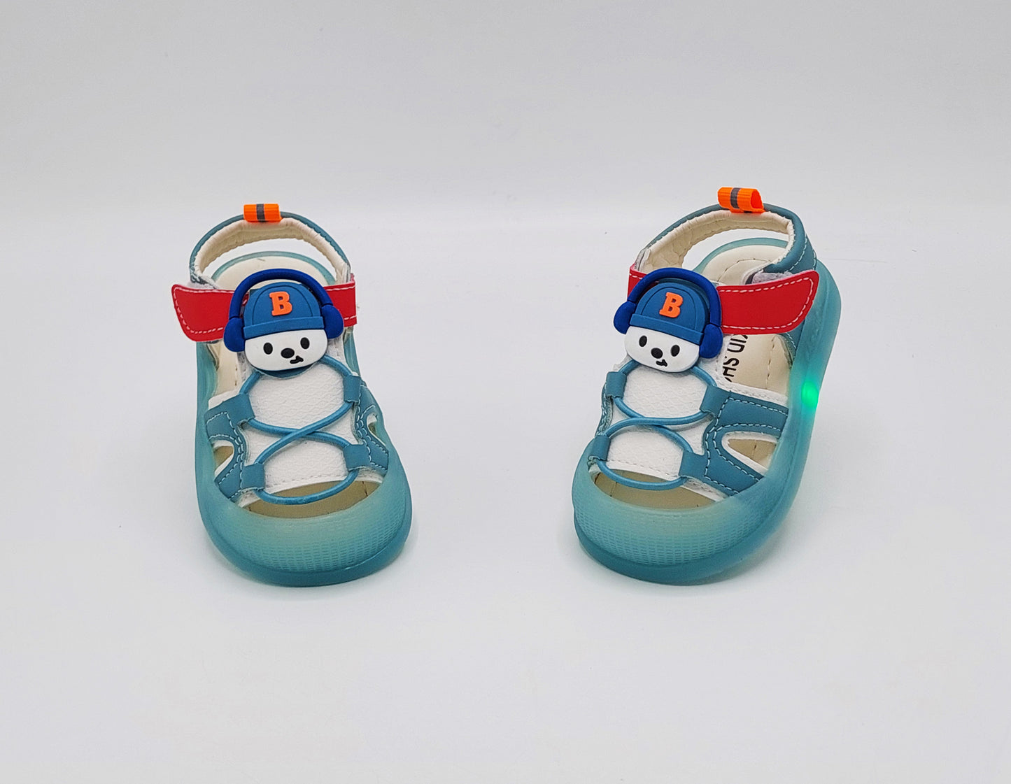 Lights in sole cute design sandals for kids - JSL01