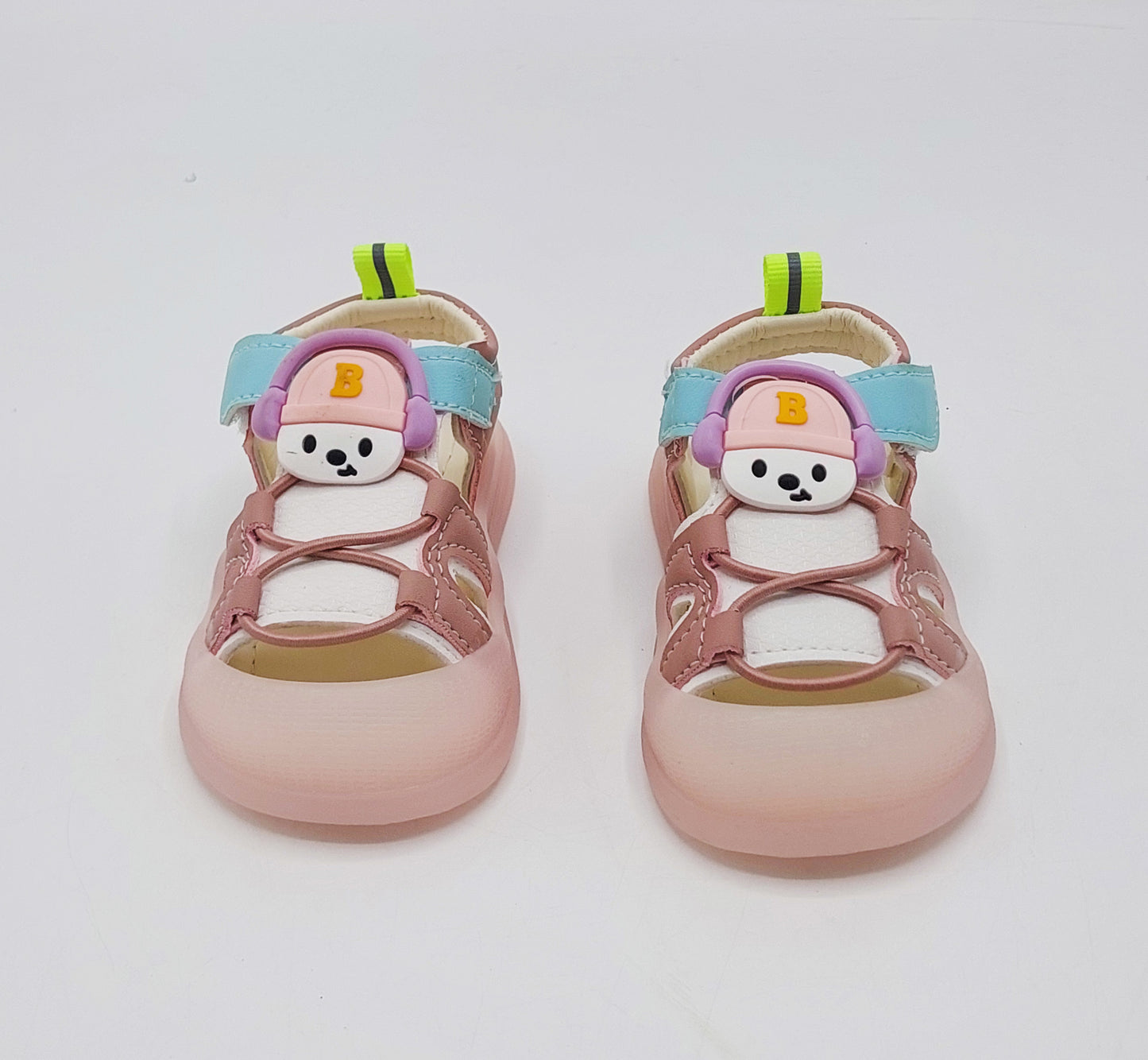 Lights in sole cute design sandals for kids - JSL01