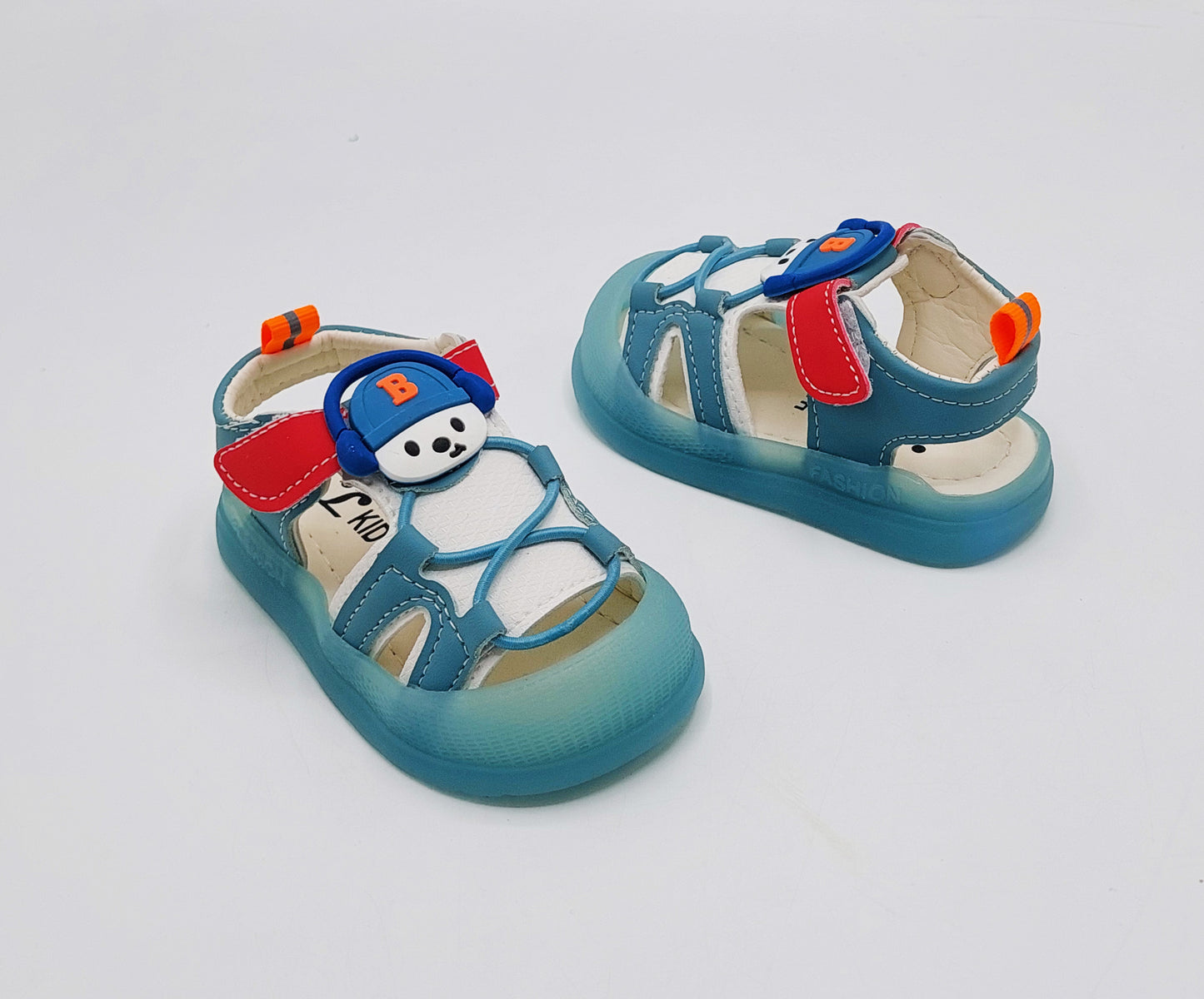 Lights in sole cute design sandals for kids - JSL01
