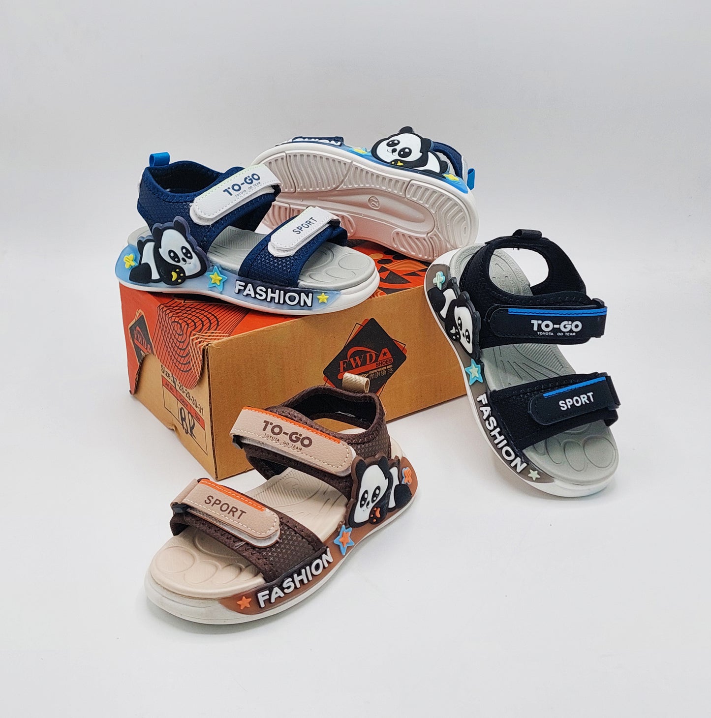 Lights in Sole Soft Cute Design Sandals for Kids - F03