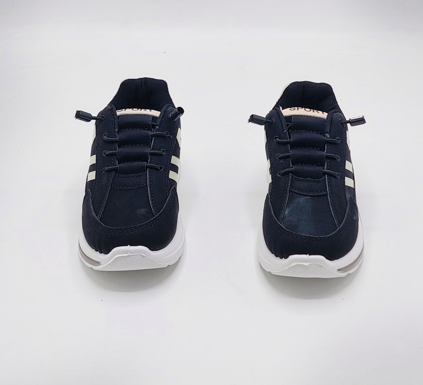 Premium Quality Trendy New Look Sneakers for Kids - K208 (Black)