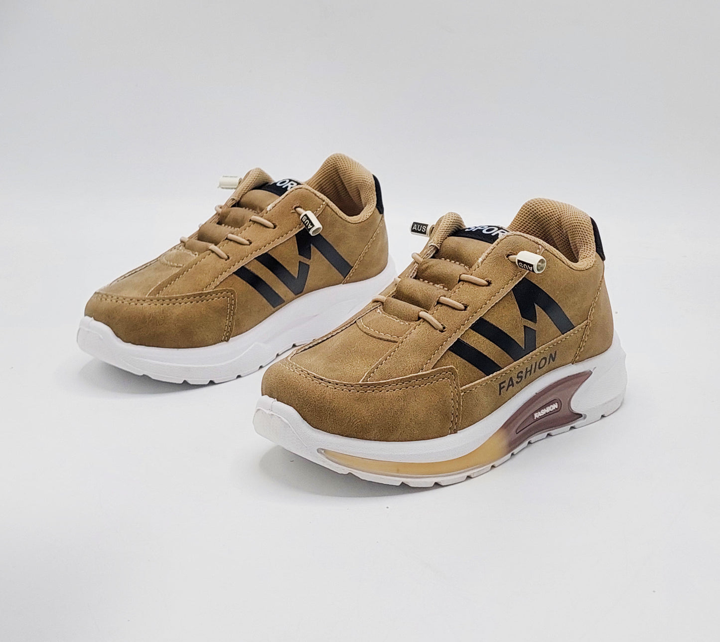 Premium Quality Trendy New Look Sneakers for Kids - K208 (Beige)