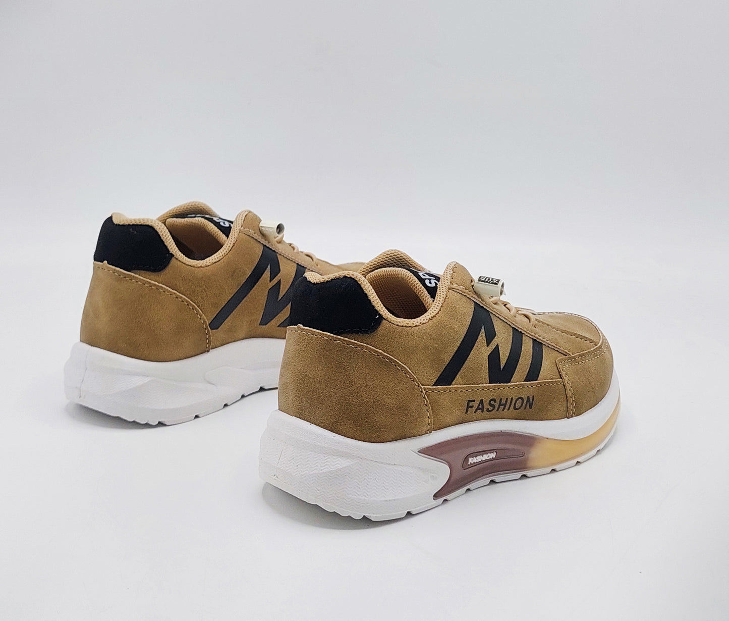 Premium Quality Trendy New Look Sneakers for Kids - K208 (Beige)