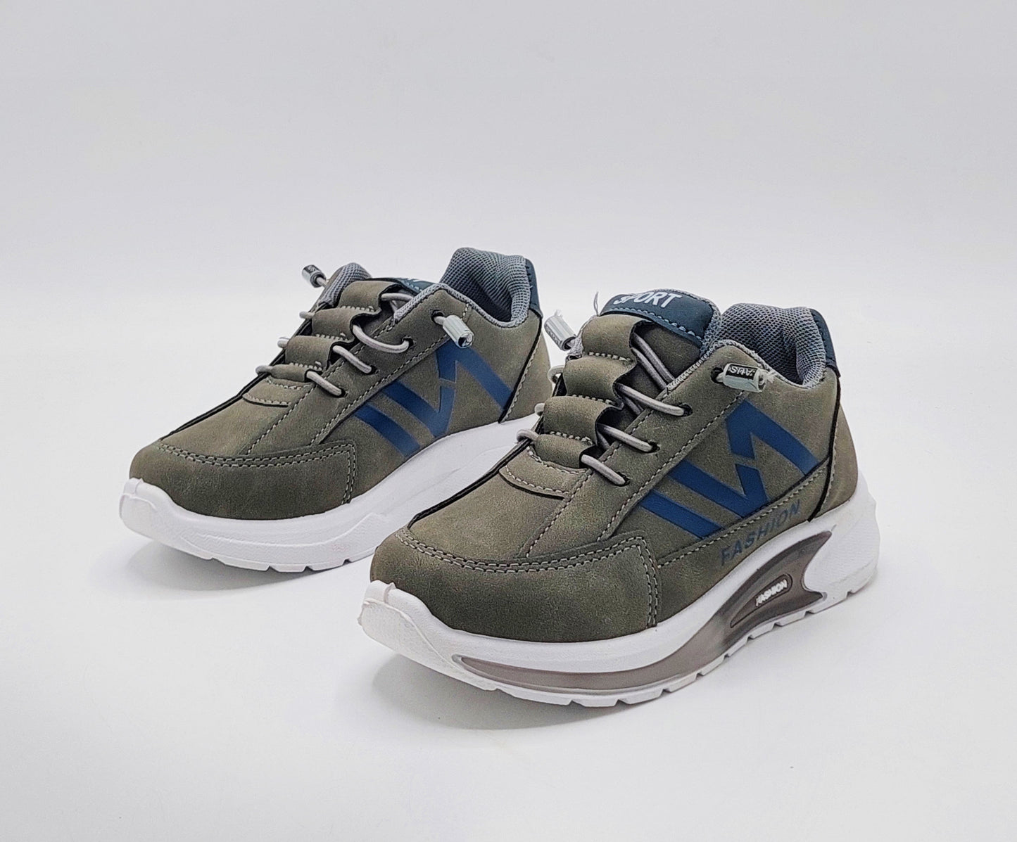 Premium Quality Trendy New Look Sneakers for Kids - K208 (Gray)