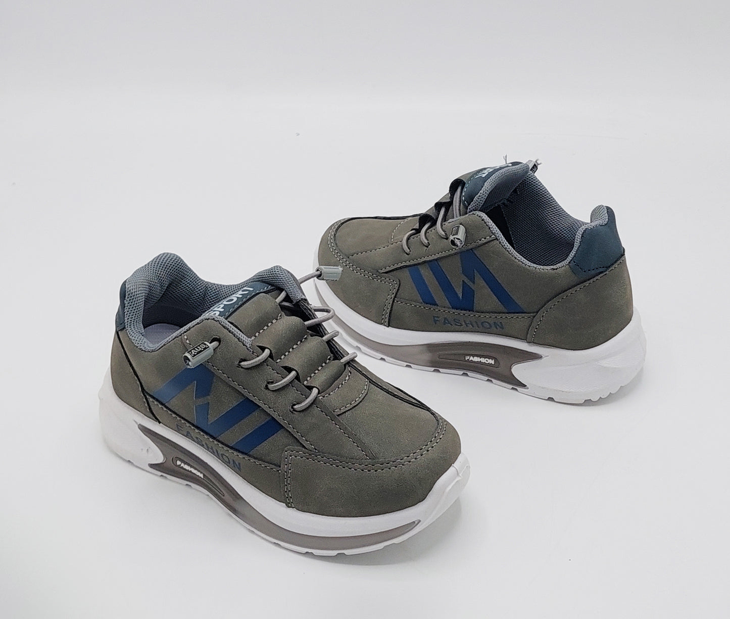 Premium Quality Trendy New Look Sneakers for Kids - K208 (Gray)