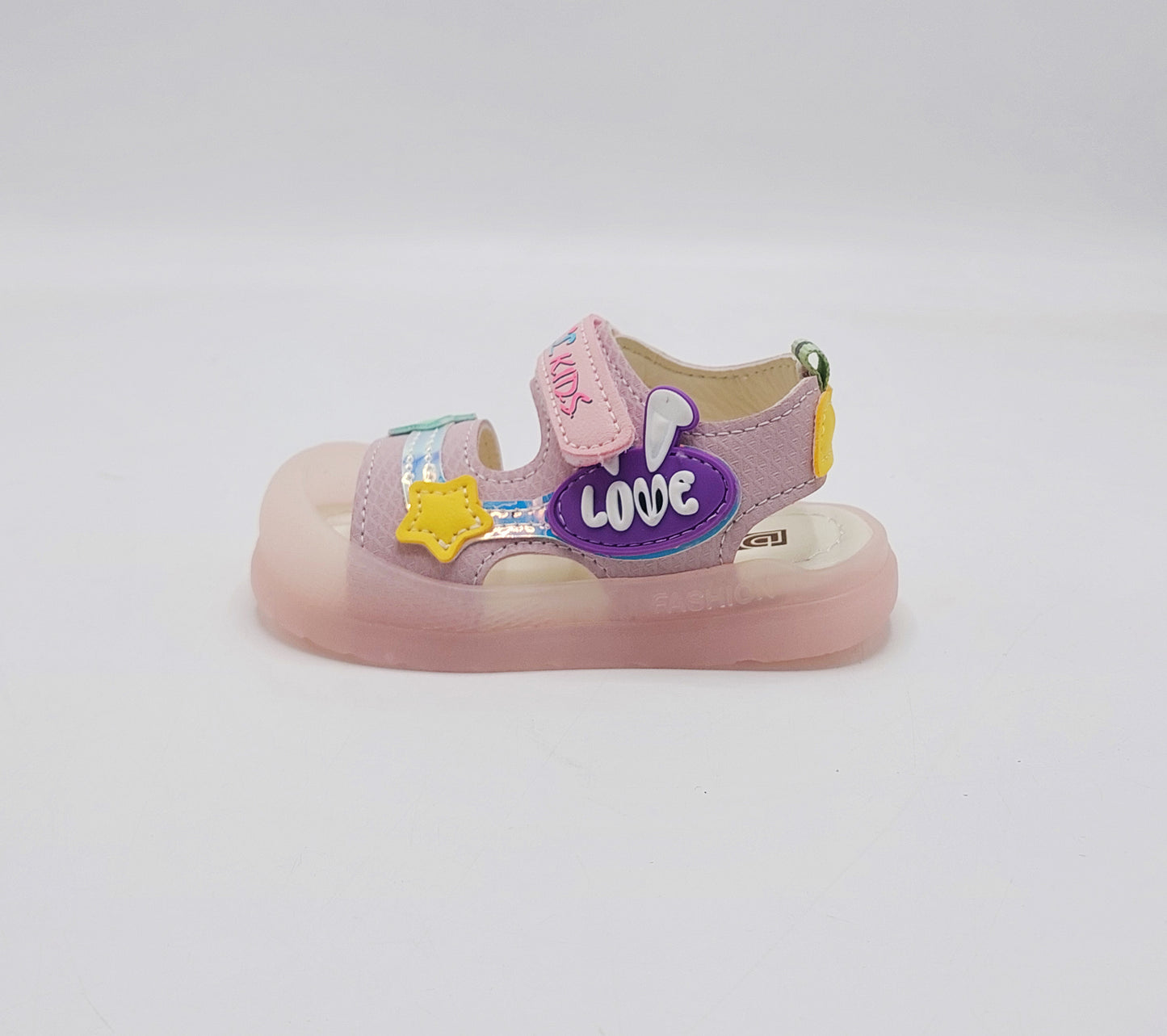 Lights in sole cute design sandals for kids - YC24