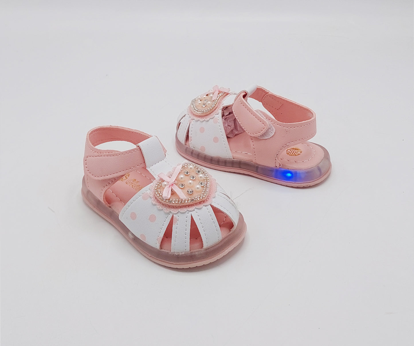 Trendy Looking Fancy Sandals with LED sole for Girls - NKS08