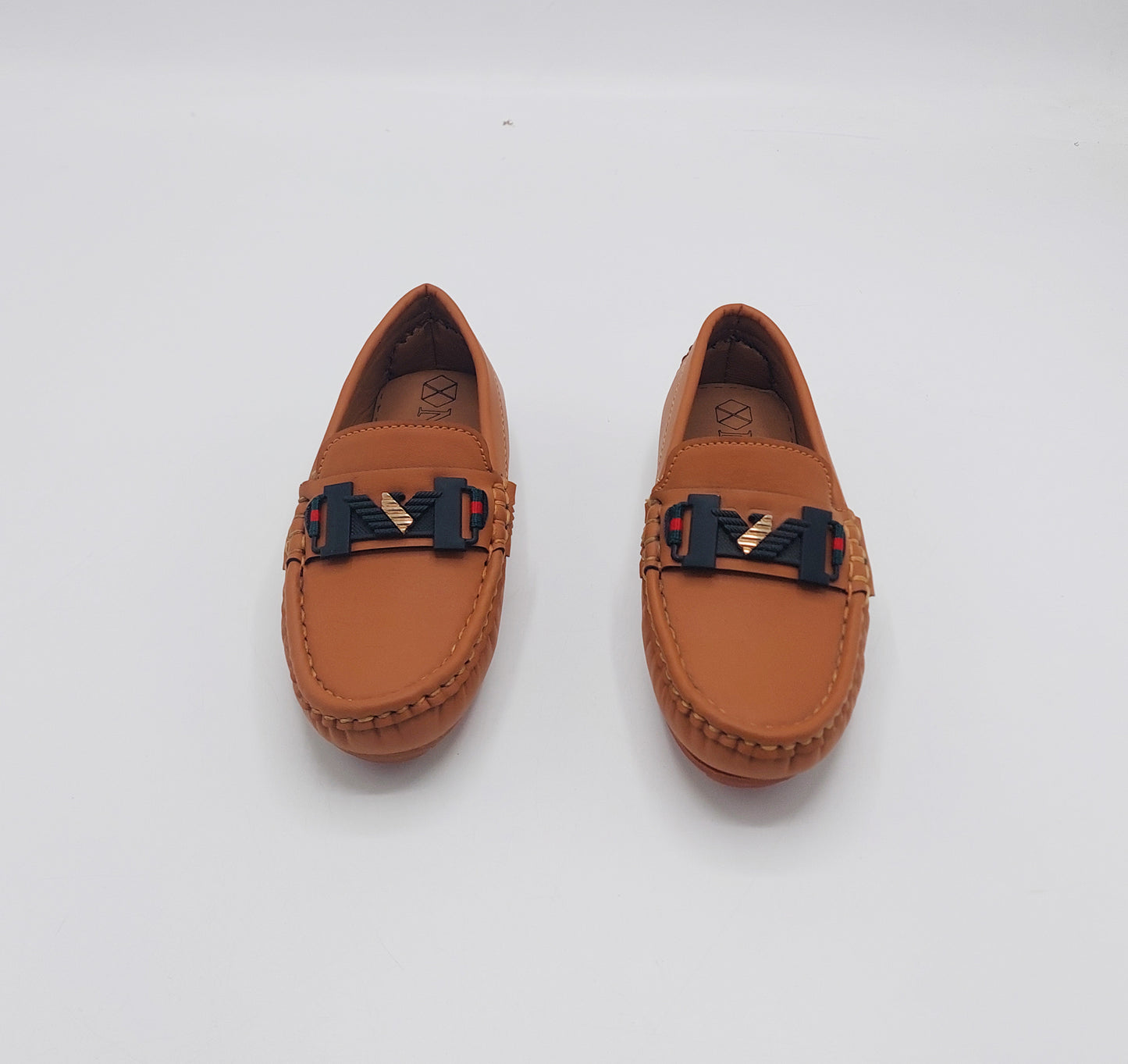 Premium Quality Classical Loafers for Kids - A6 (Musturd)
