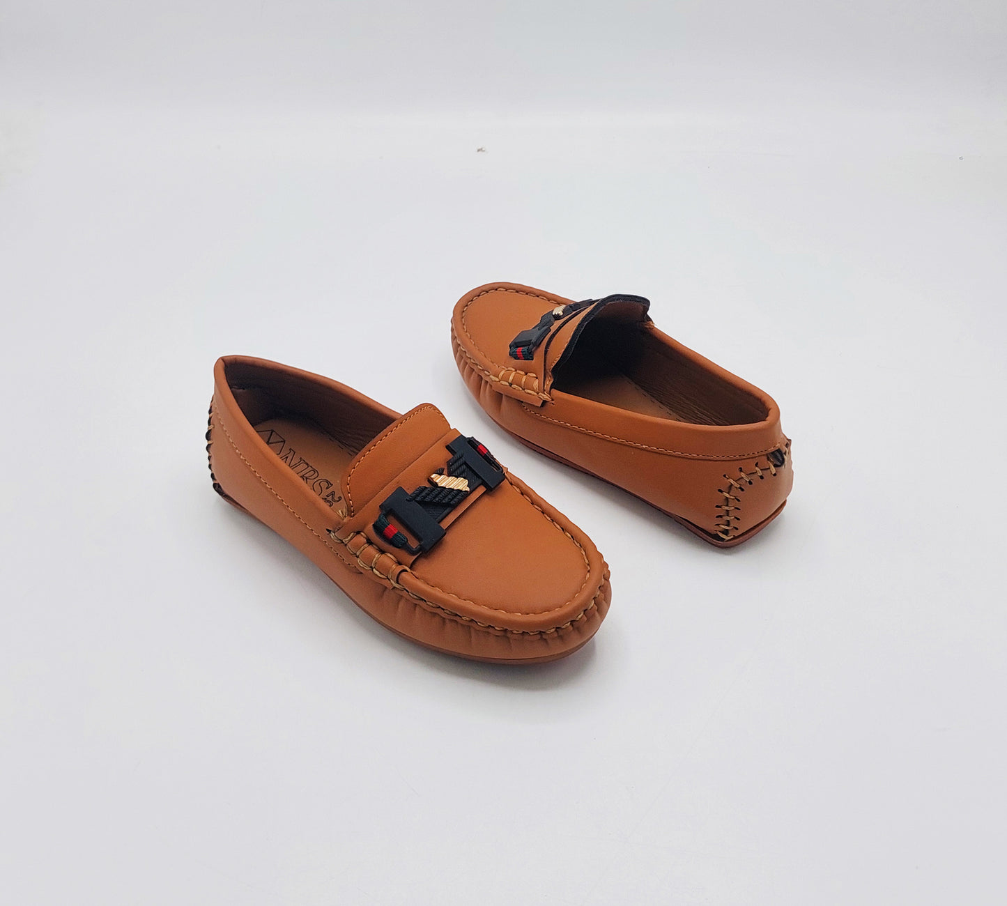 Premium Quality Classical Loafers for Kids - A6 (Musturd)