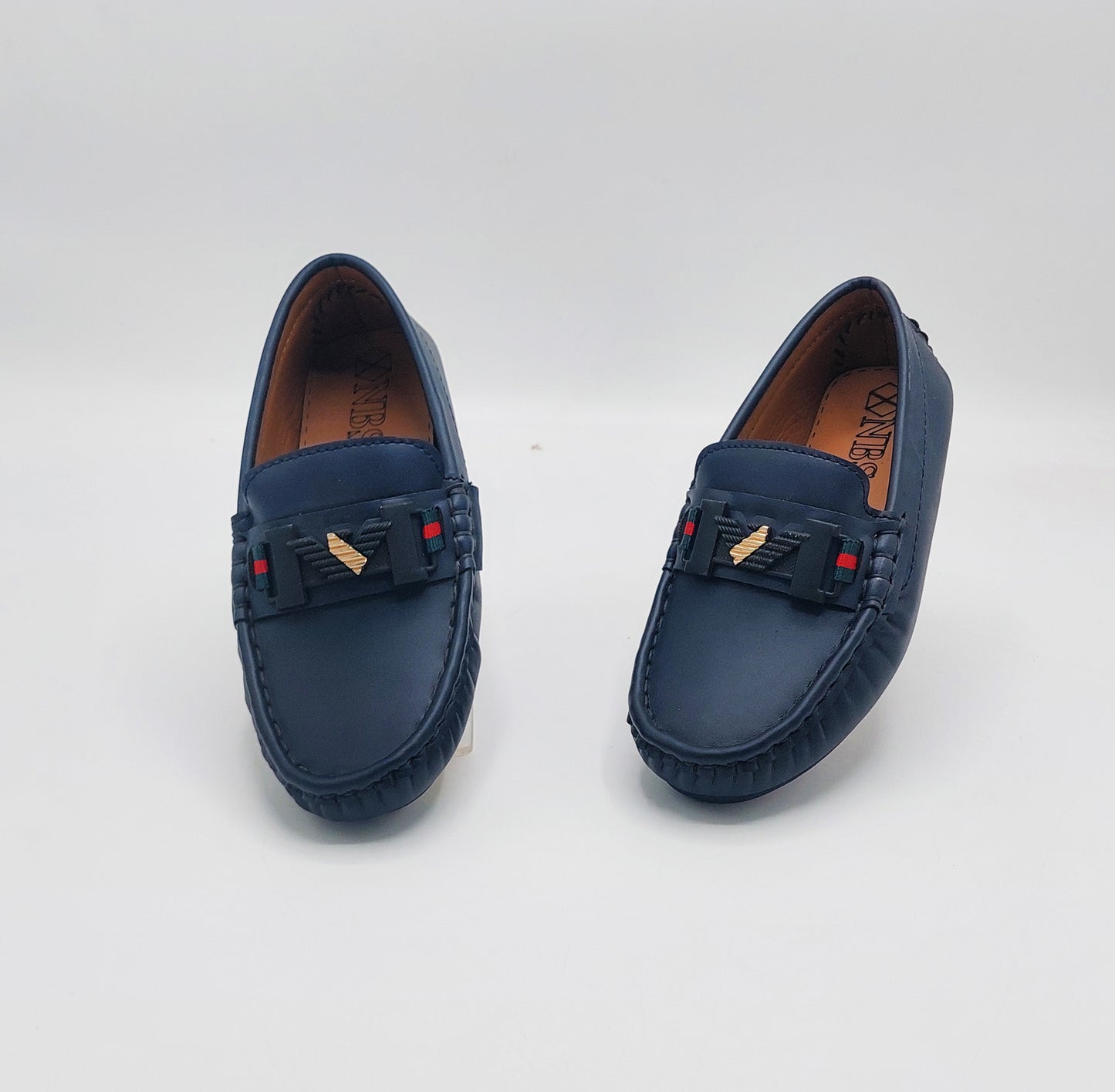 Premium Quality Classical Loafers for Kids - A6 (Blue)