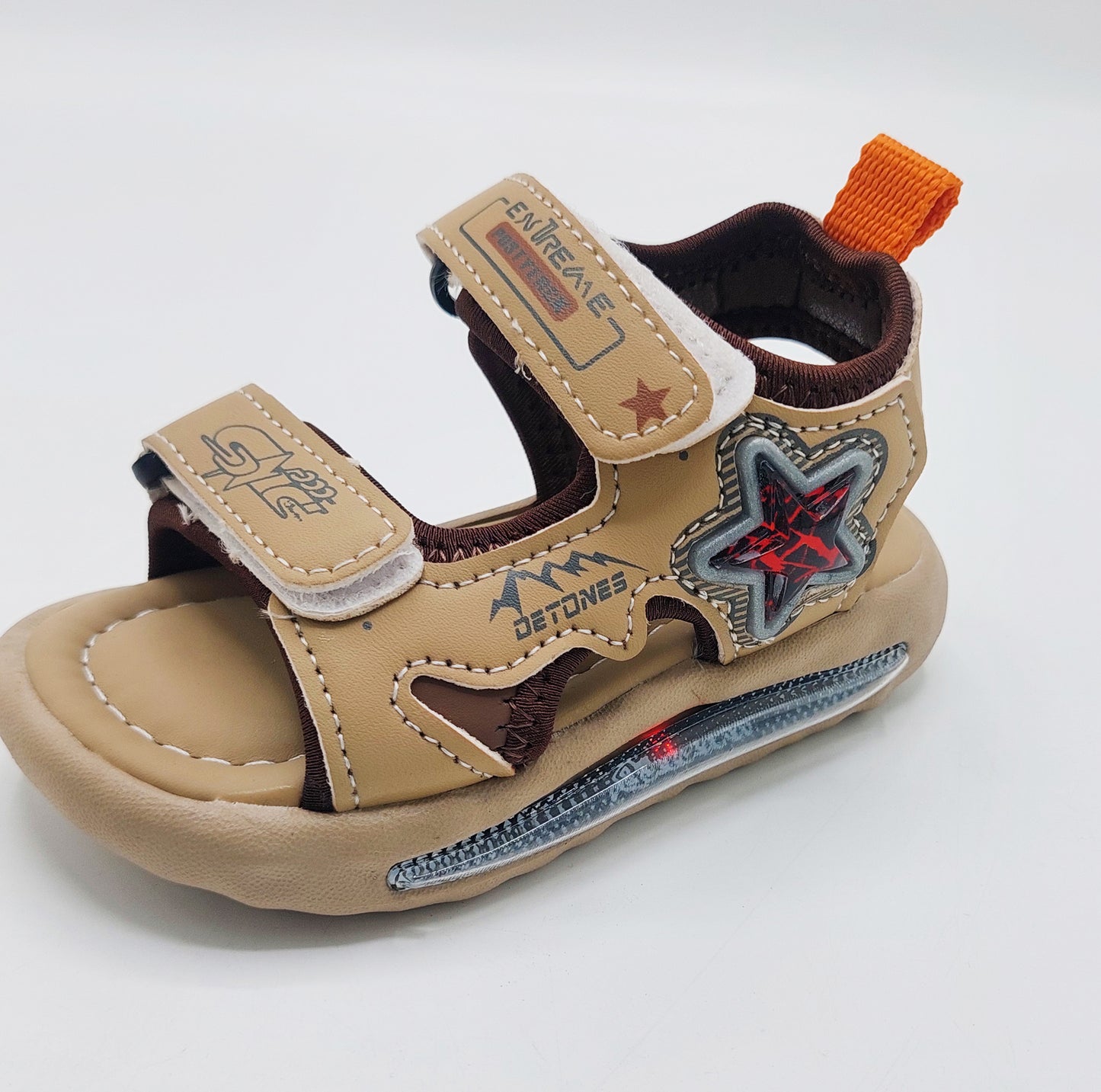 Trendy Looking Sandals With LED Sole For Boys - M020