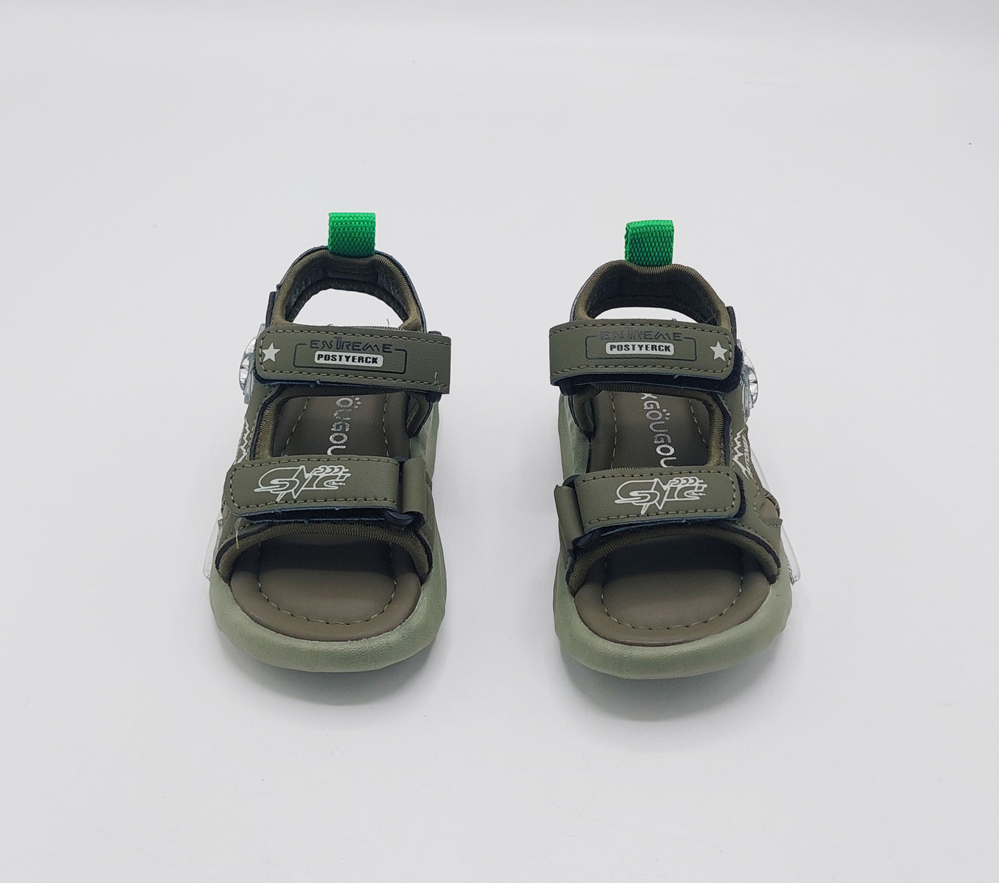 Trendy Looking Sandals With LED Sole For Boys - M020