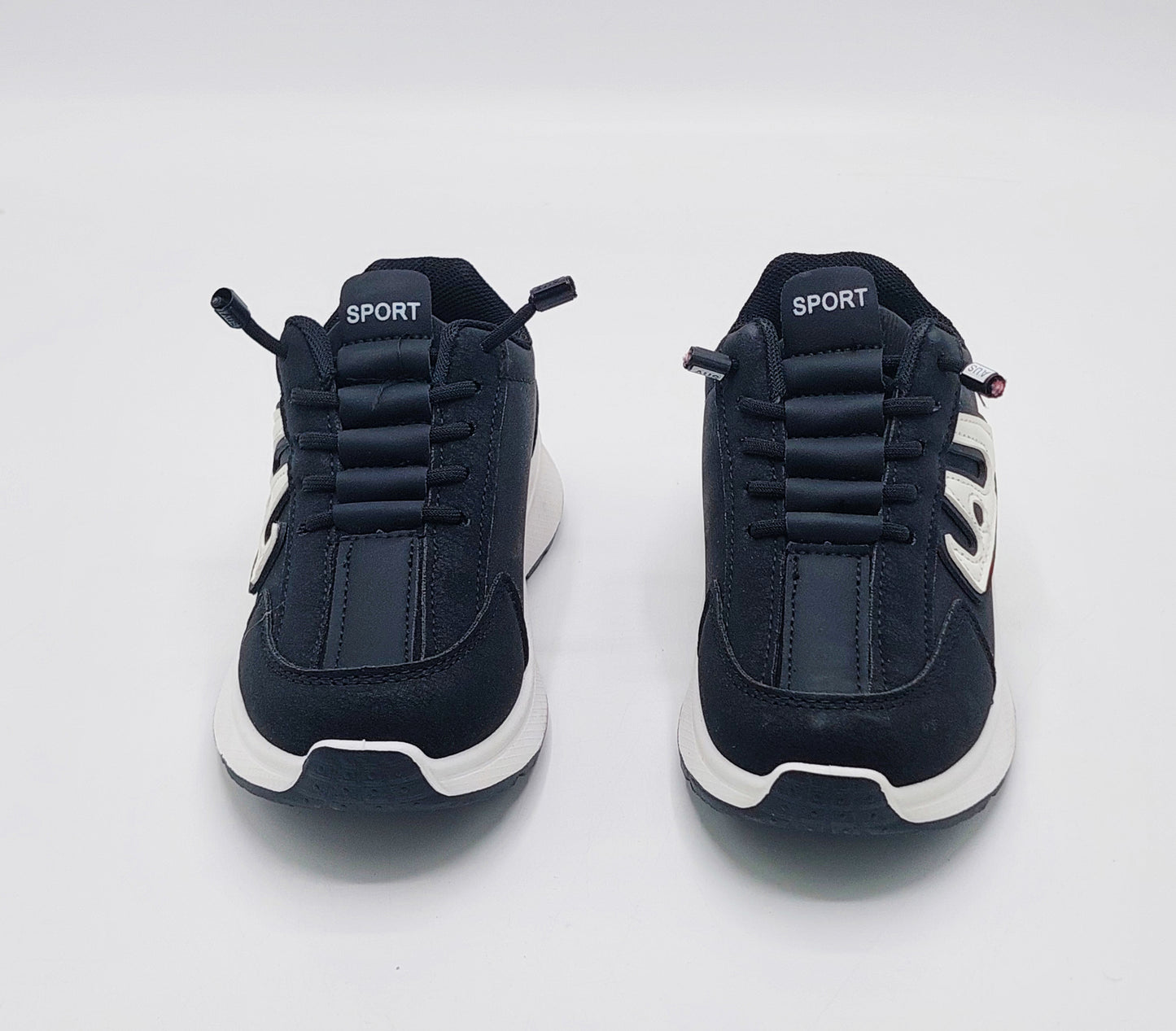 Premium Quality Sneakers For Boys - 89 (Black)