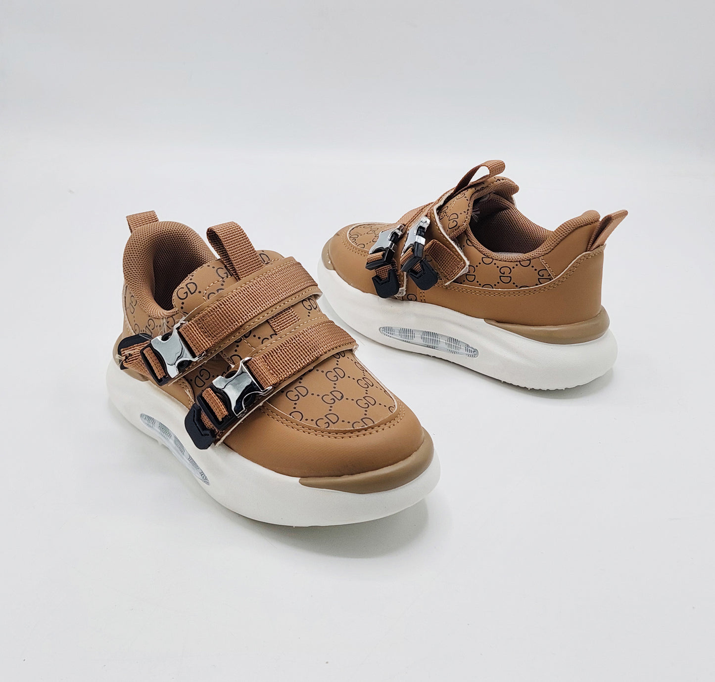 Buckle Design Shoes for Boys - RTL020 (Brown)