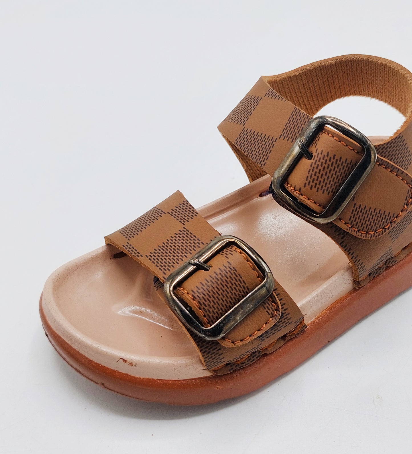 Clip Design Sandals for Boys - FA102 - (Bronze)