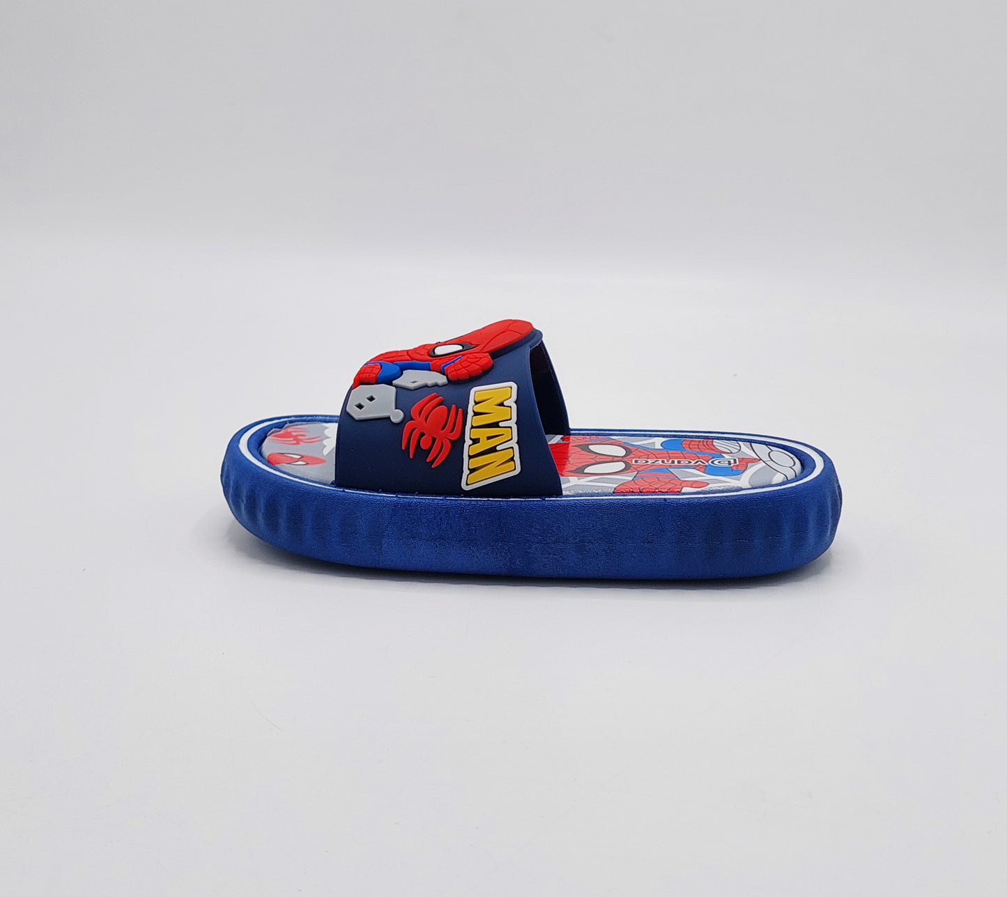 Spider Man Theme Slippers for Boys - BCG107 (Blue)