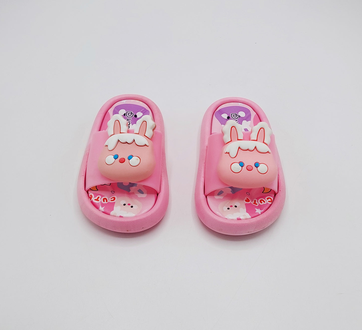 Bunny Theme Slippers for Girls - BCJ105 (Pink)