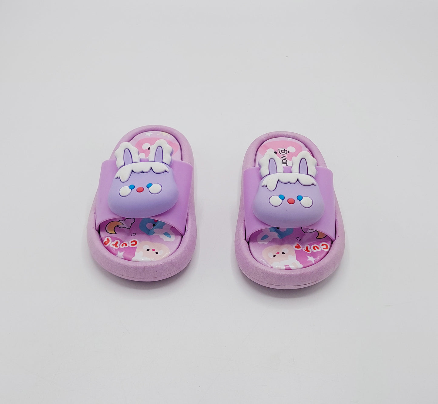 Bunny Theme Slippers for Girls - BCJ105 (Purple)
