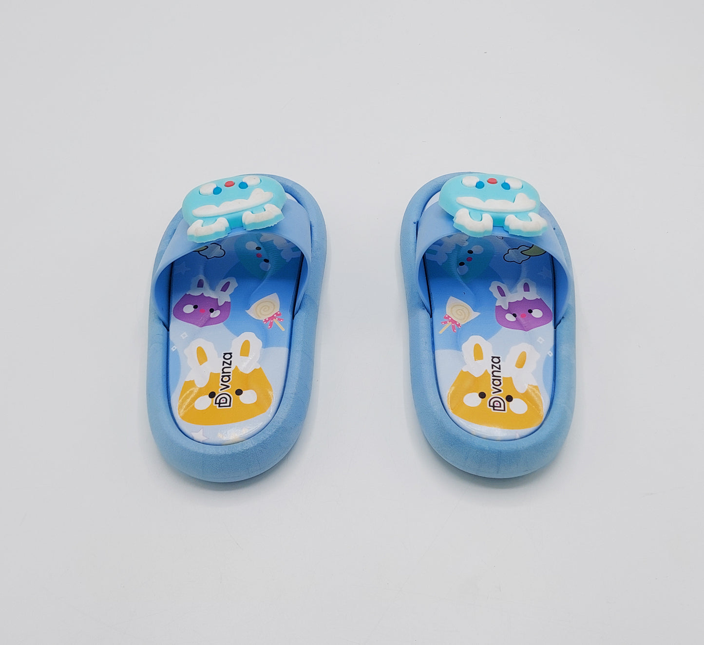 Bunny Theme Slippers for Girls - BCJ105 (Blue)