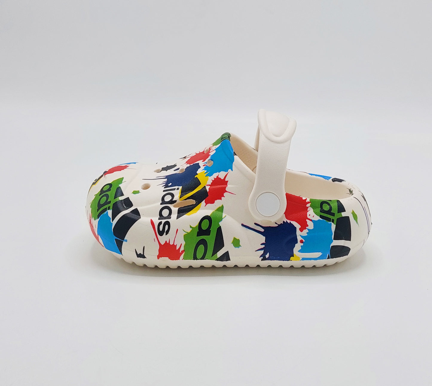 Colorful Crocs for Kids - ADC (White)