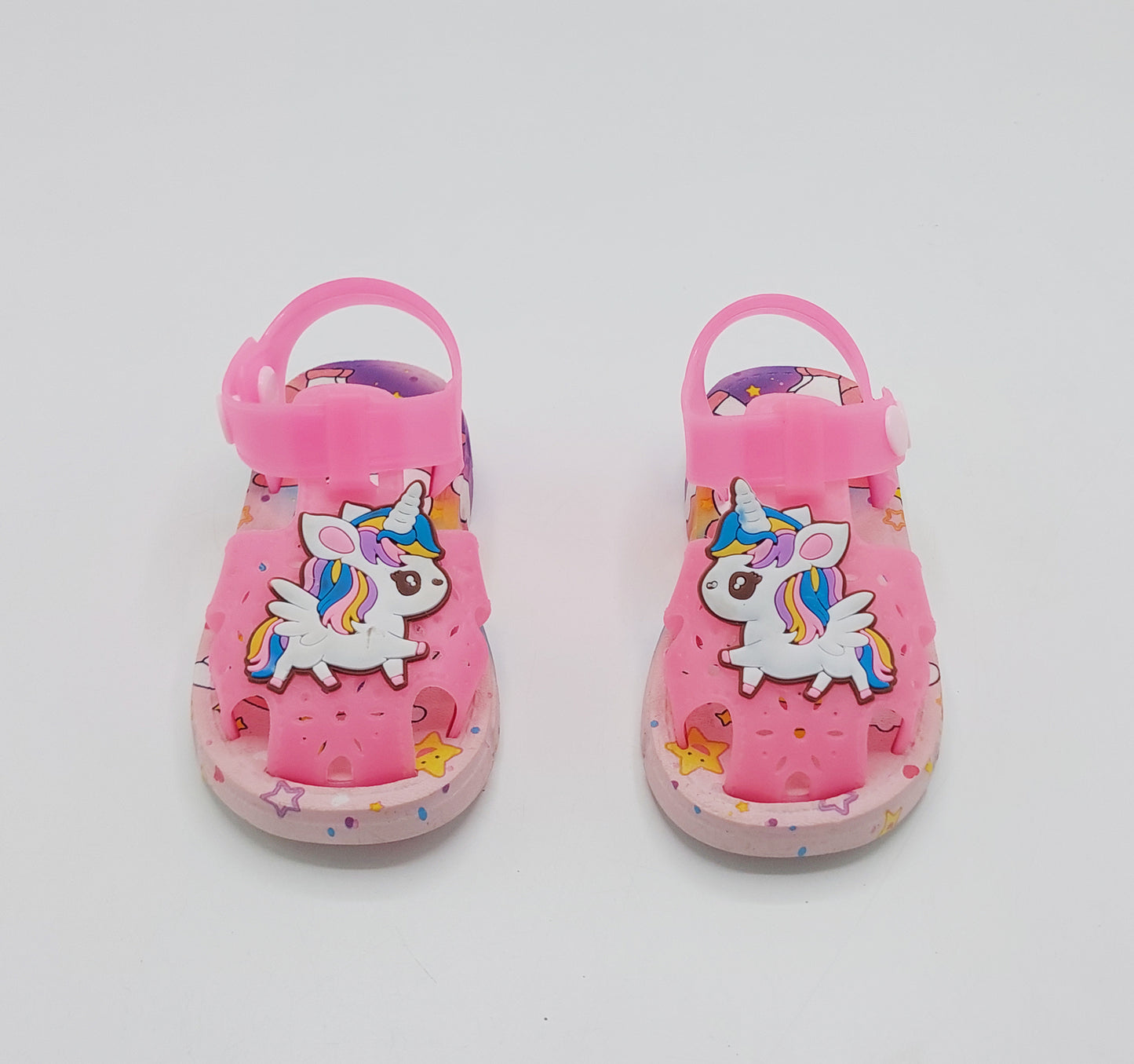 Soft Sole Unicorn Theme Sandals for Kids - 2183 (Pink)