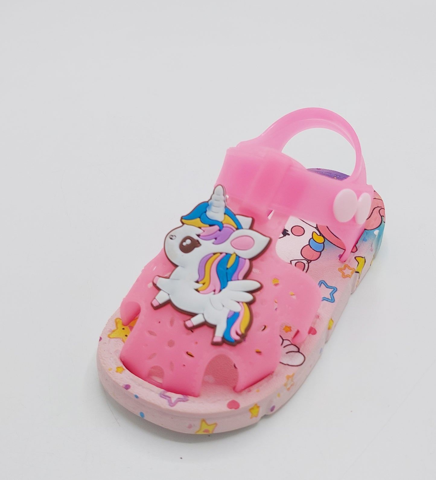 Soft Sole Unicorn Theme Sandals for Kids - 2183 (Pink)