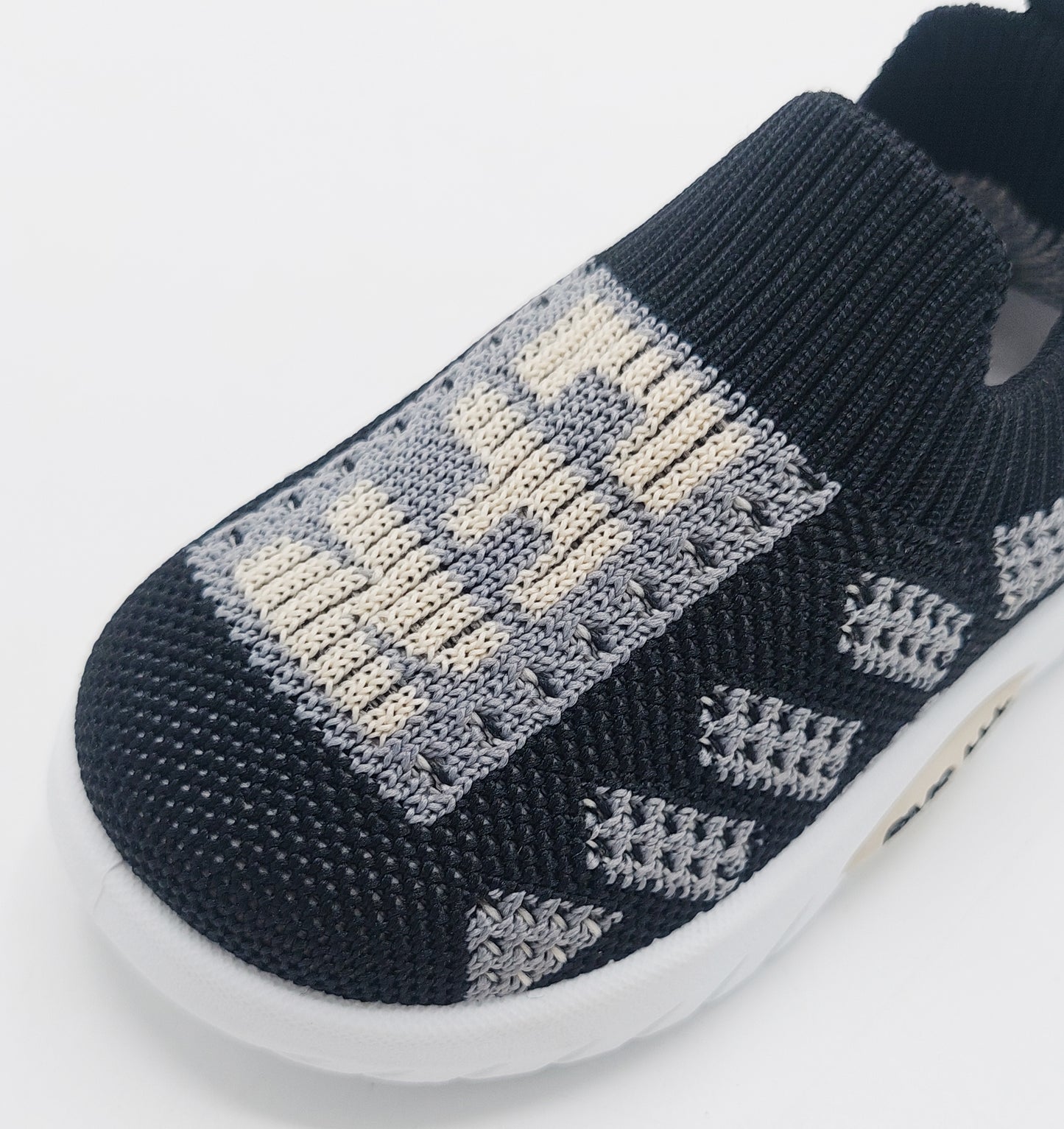 Infant's Easy to Wear Soft Sole Shoes - FSD08 (Black)