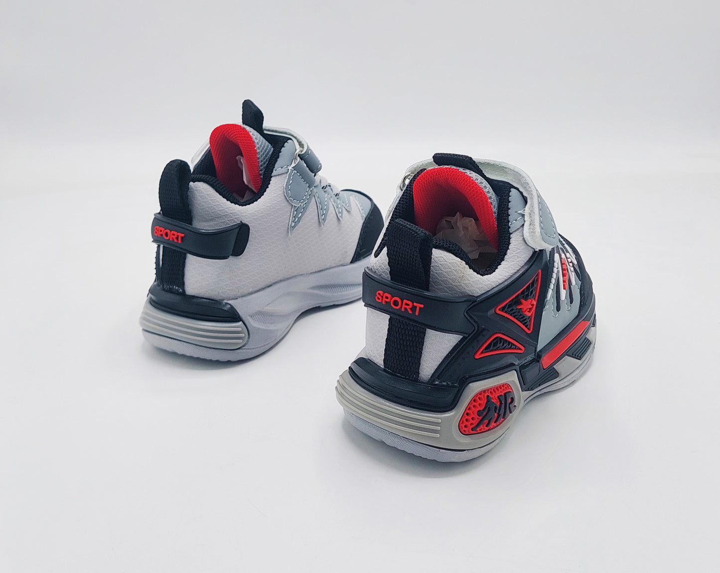 Premium Quality Trendy Look Sneakers for Kids - CG06 (Gray)