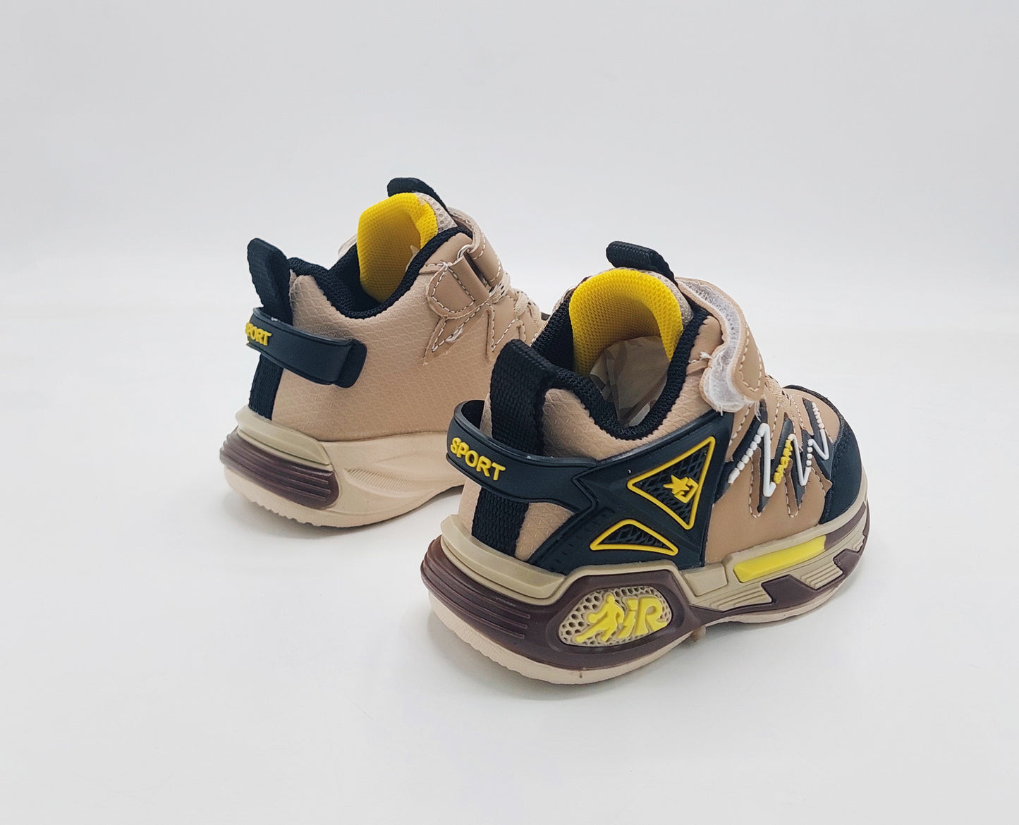 Premium Quality Trendy Look Sneakers for Kids - CG06 (Brown)
