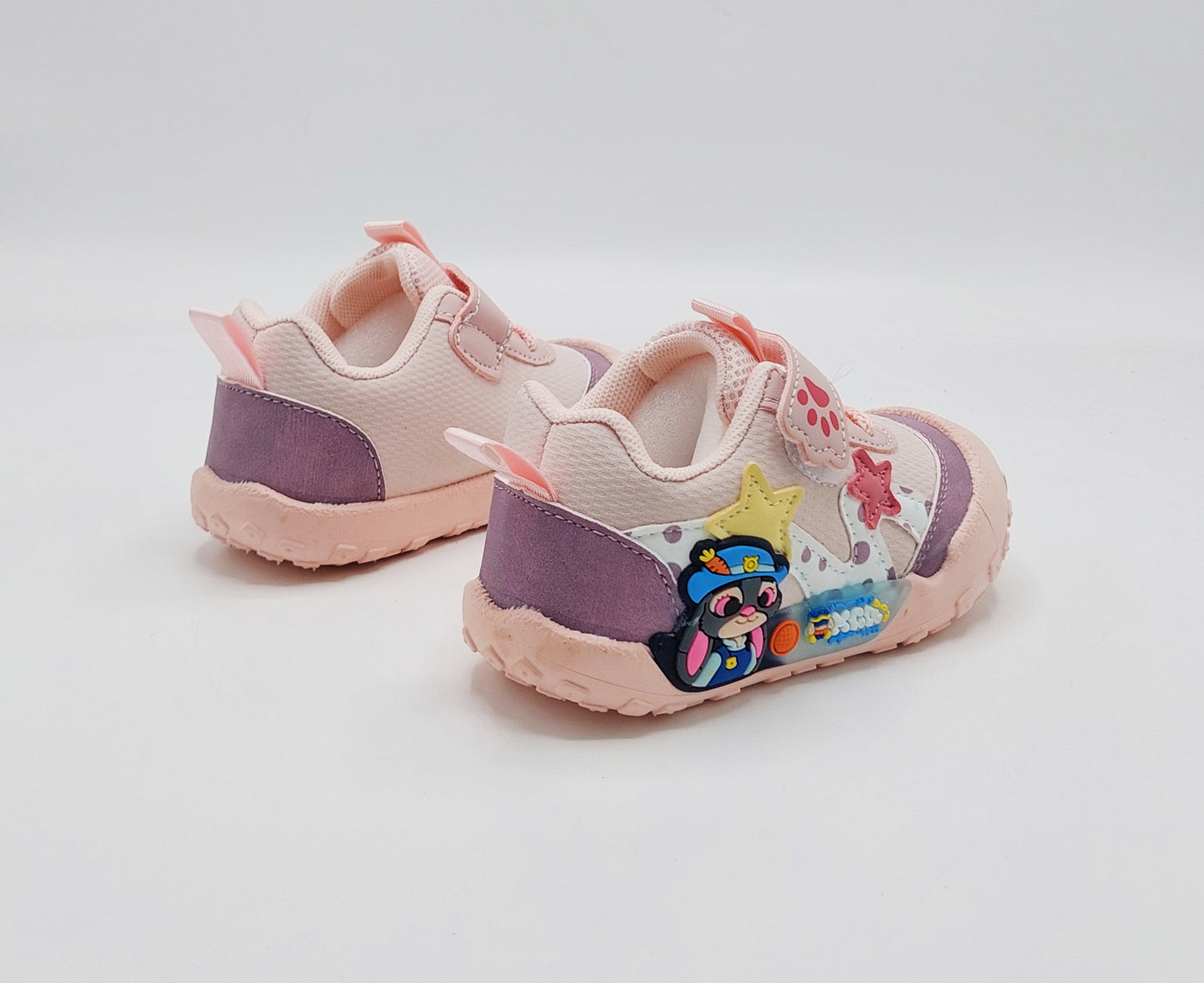 Lights in Sole New Trendy Style Sneakers for Kids - BG01 (Pink)