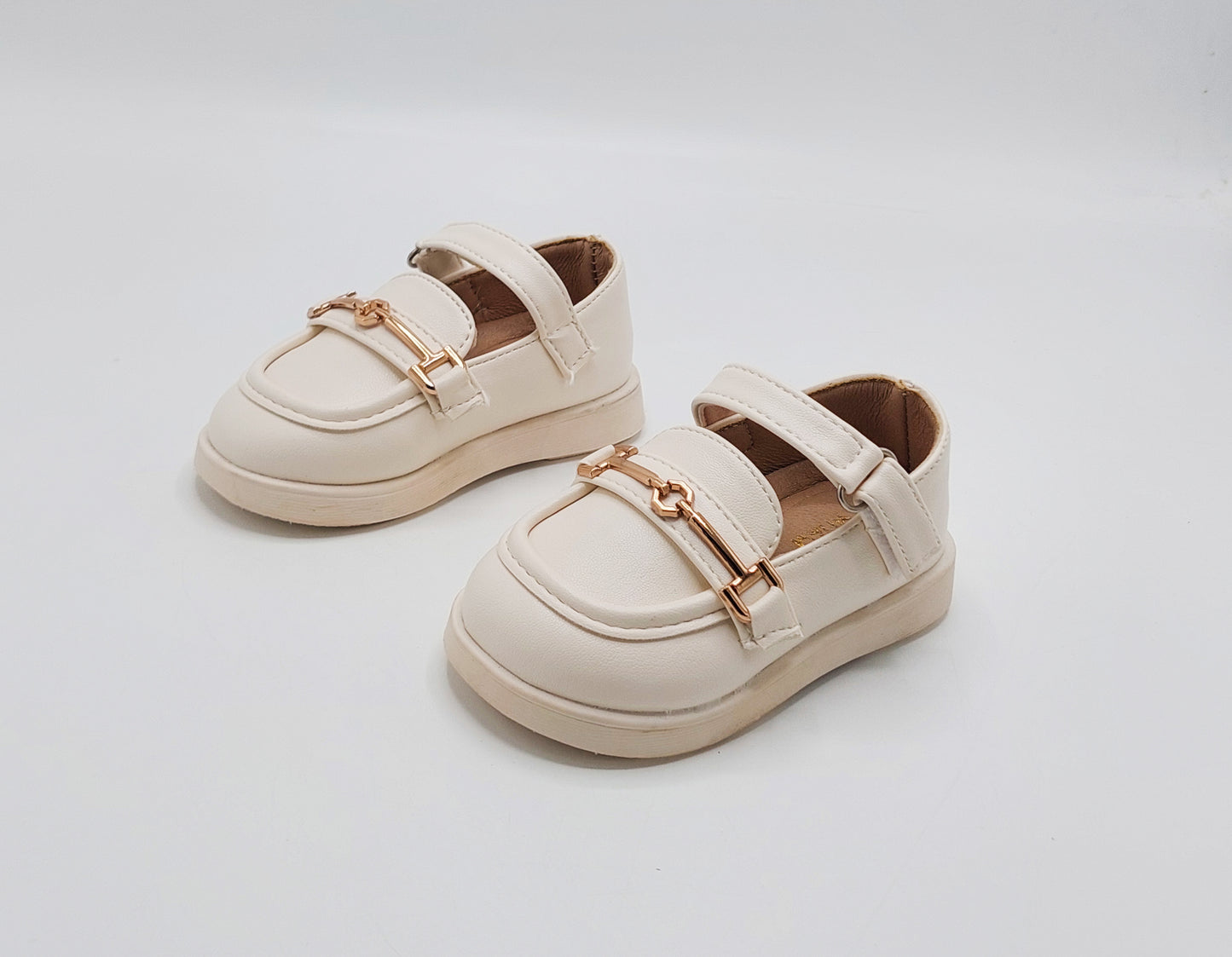 Kids Soft Sole Fancy Pumps - YK20 (White)