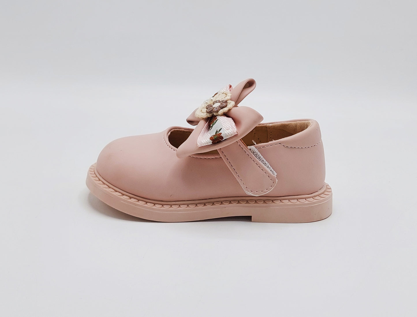 Kids Soft Sole Fancy Pumps - TZ01 (Pink)