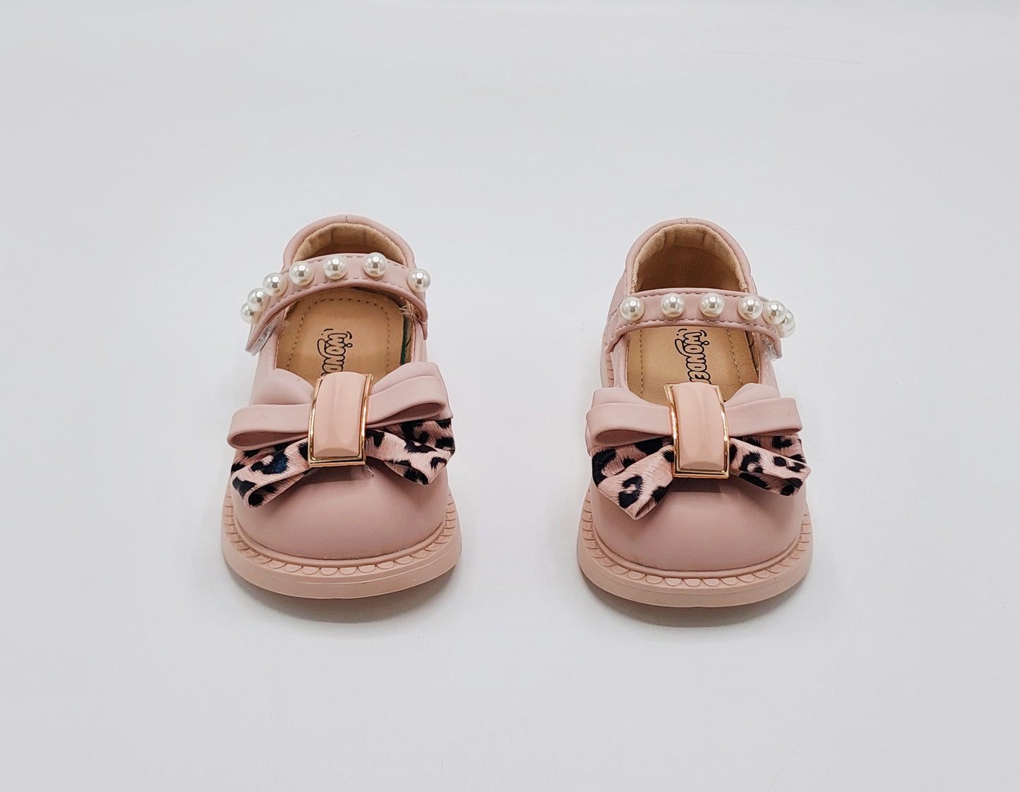 Kids Soft Sole Fancy Pumps - TZ02 (Pink)