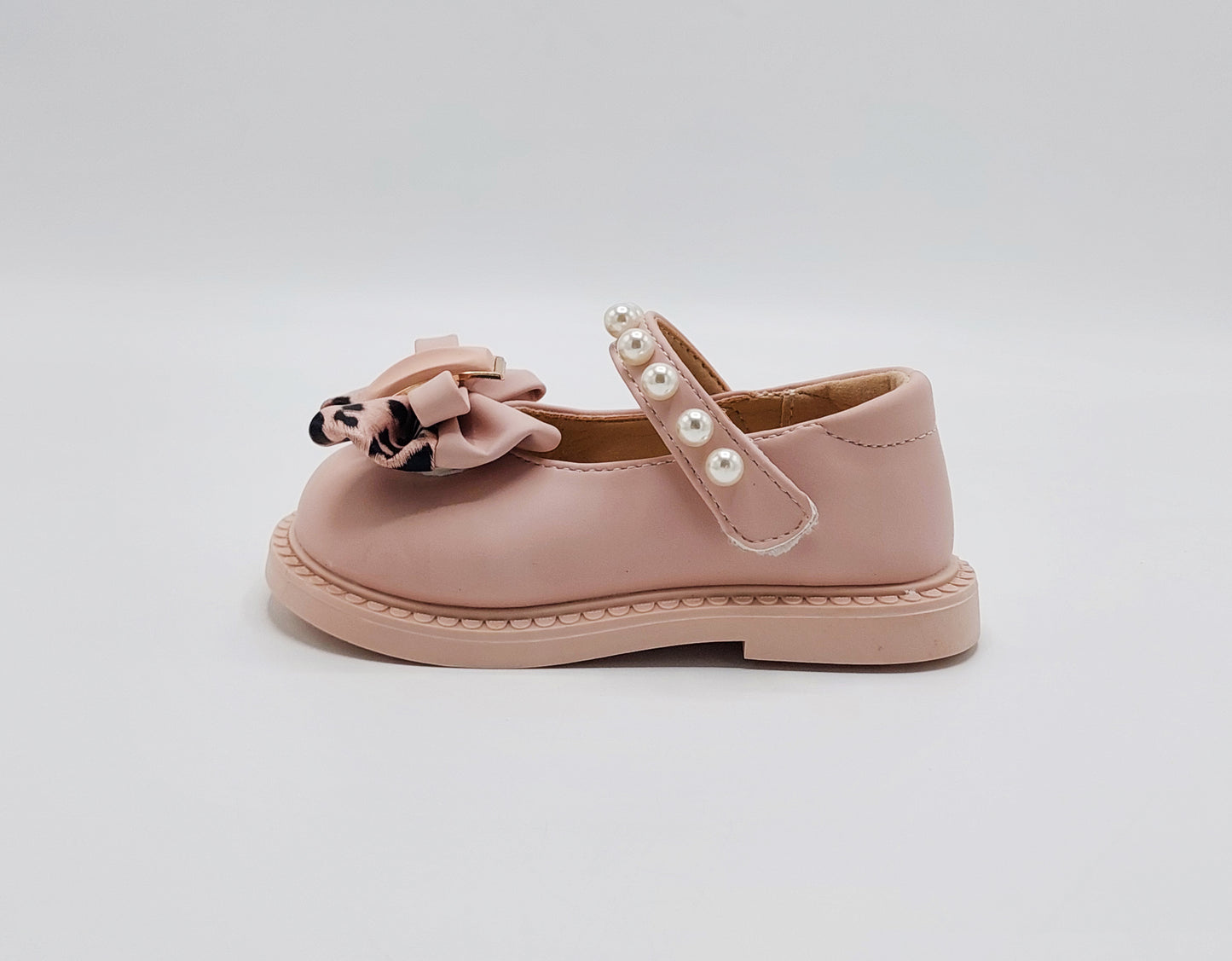 Kids Soft Sole Fancy Pumps - TZ02 (Pink)
