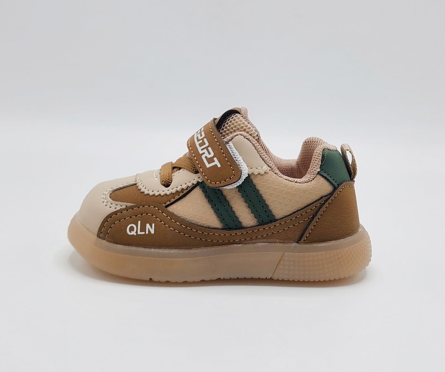 Light in Sole Soft Sole Shoes For Kids - BT751 (Brown)