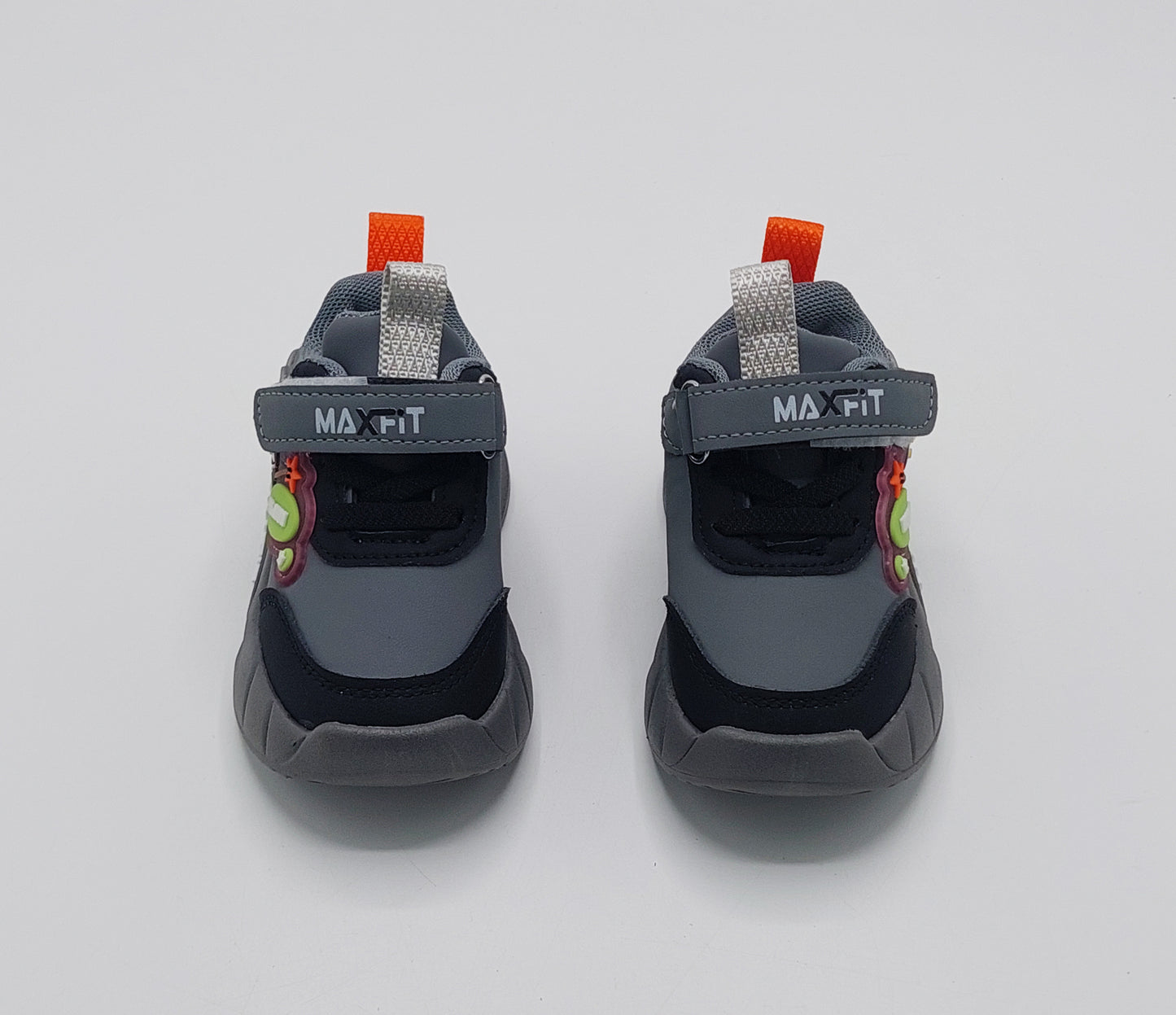 Lights in Sole Cute Design Shoes For Kids - SR552 (Black)