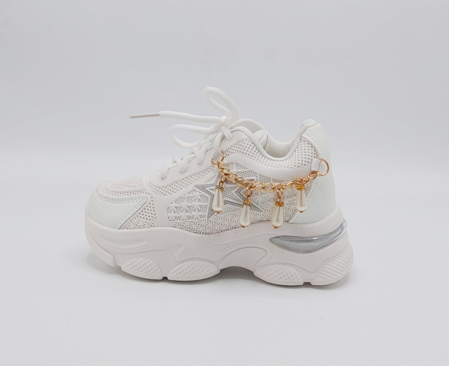 Trendy Looking Shoes for Girls - KK11 (White)