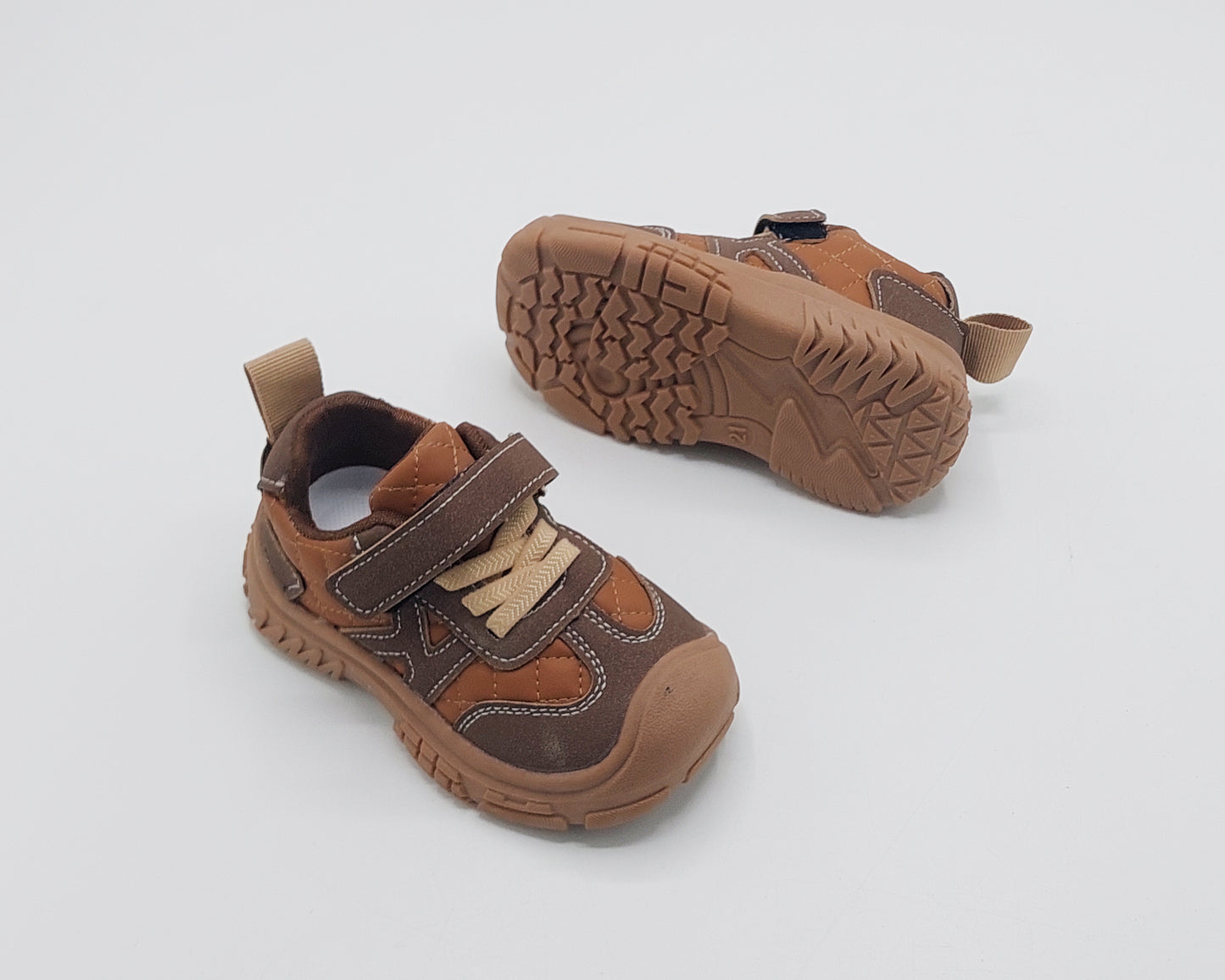 Trendy Looking Sneakers for Kids - BSA1 (Brown)
