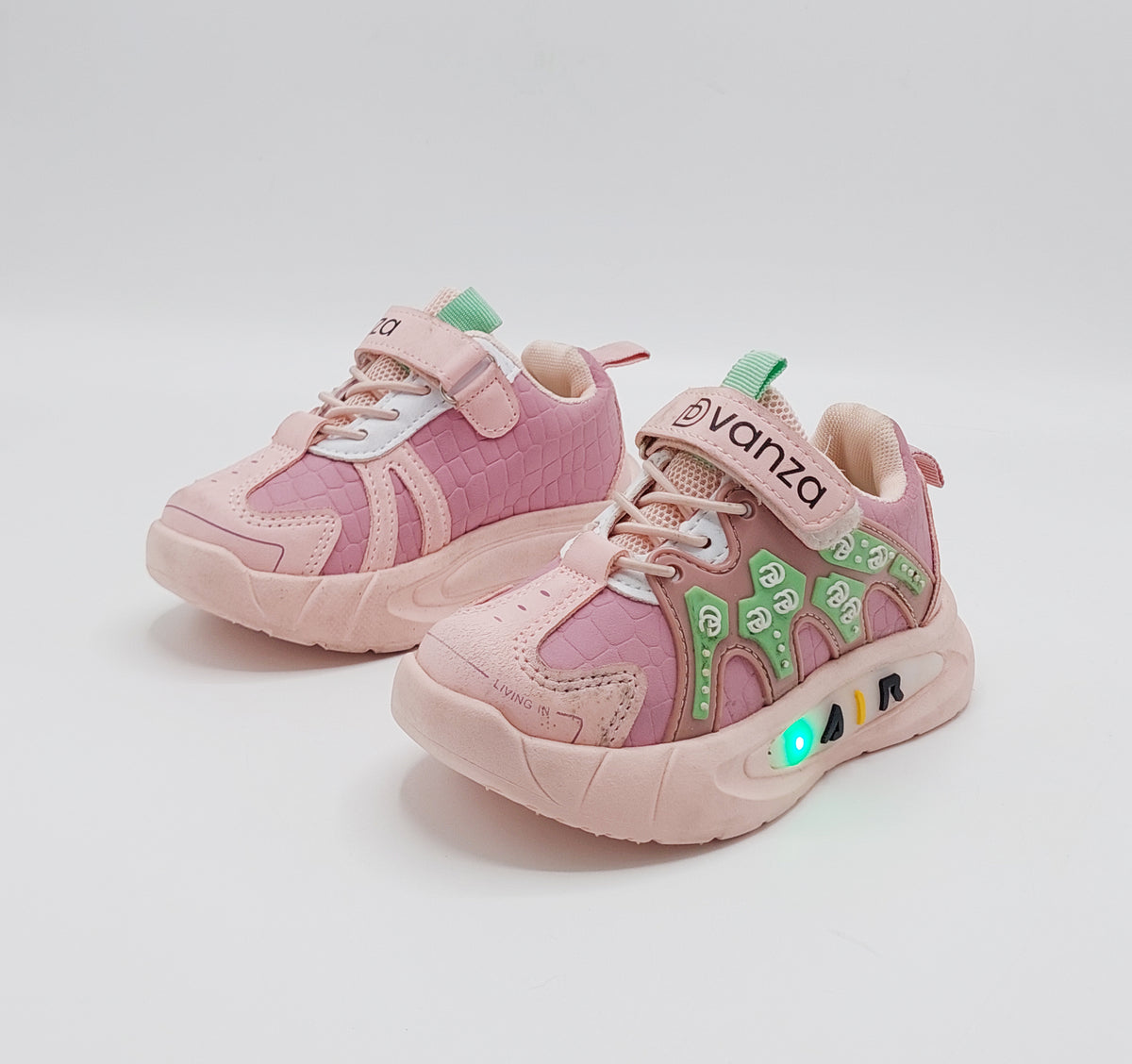 Lights in Sole Shoes for Kids - DVM6 (Pink)