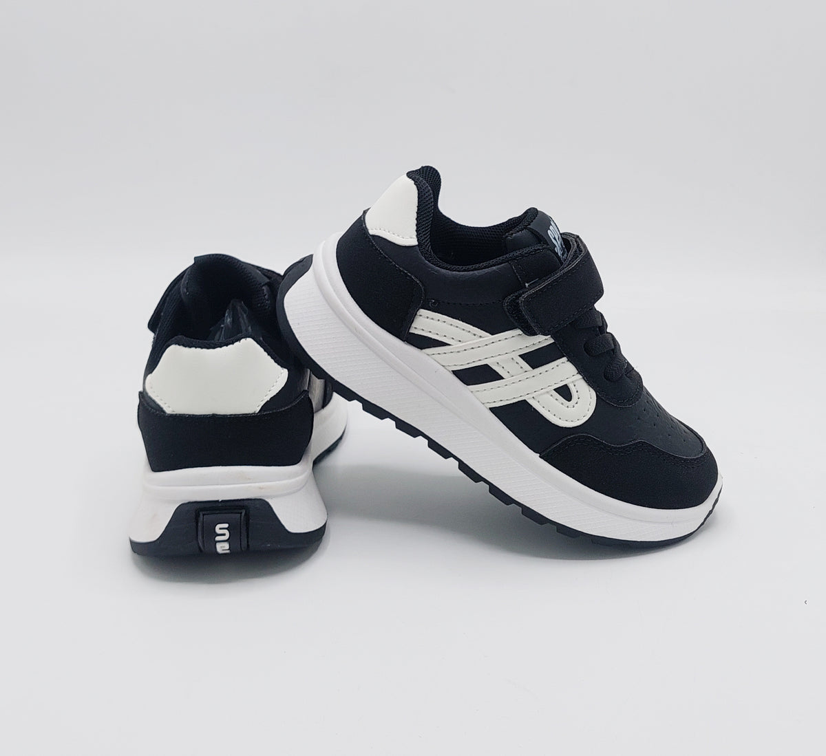 Premium Quality Trendy Look Sneakers for Kids - ART88 (Black)